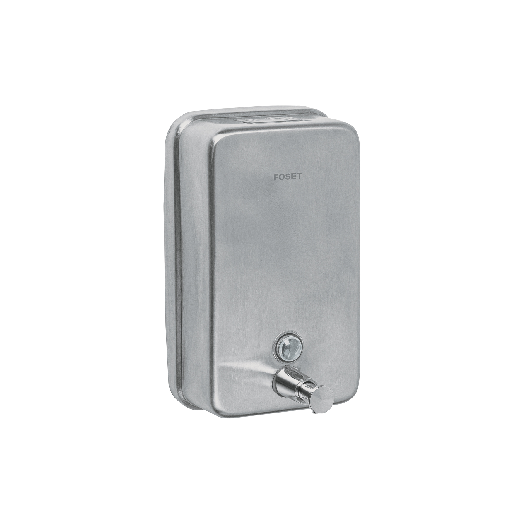 DOSIFICADOR DE ACERO INOX. PARA JABÓN LÍQUIDO, FOSET