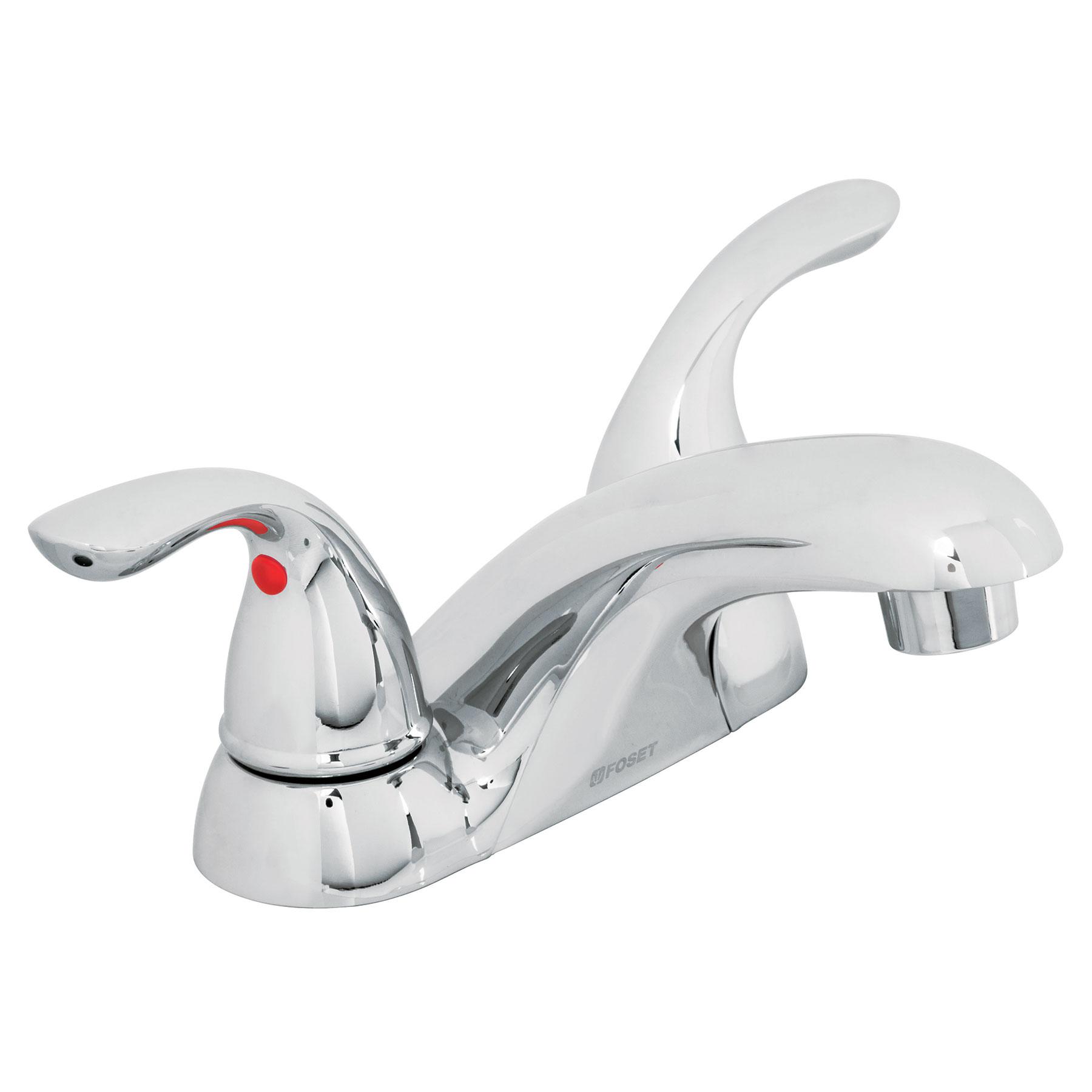 MEZCLADORA 4' NARIZ LARGA PARA LAVABO, FOSET AERO