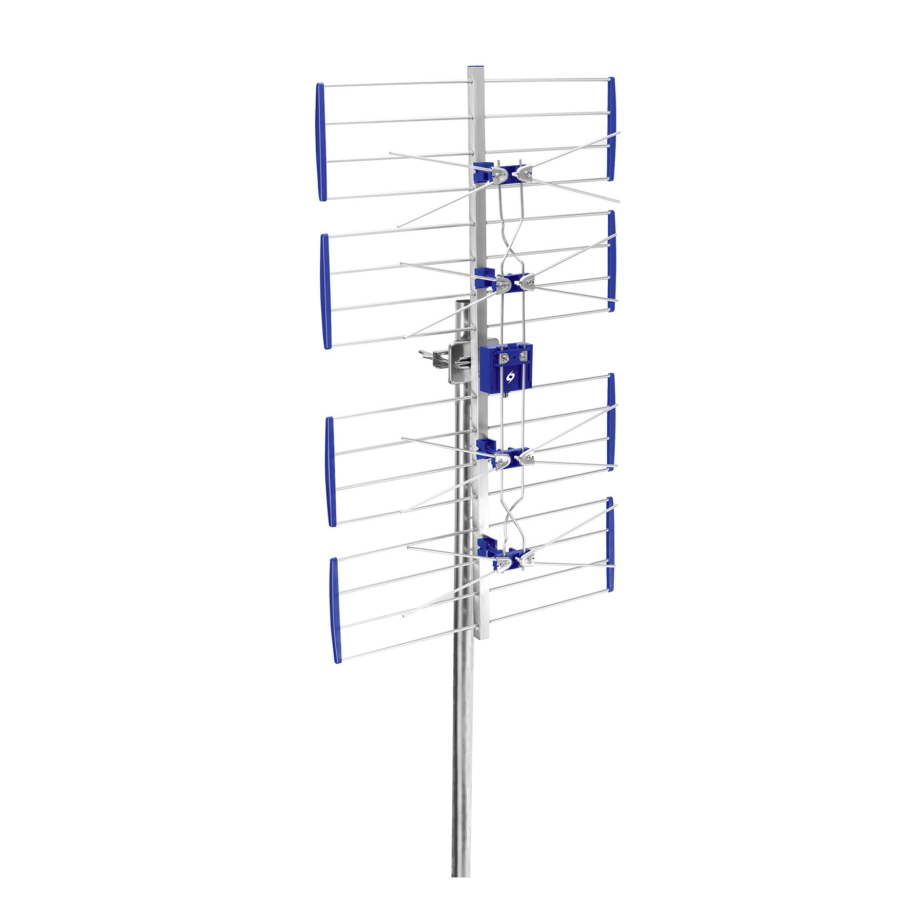 ANTENA AÉREA PARA EXTERIOR, 32 ELEMENTOS, VOLTECK