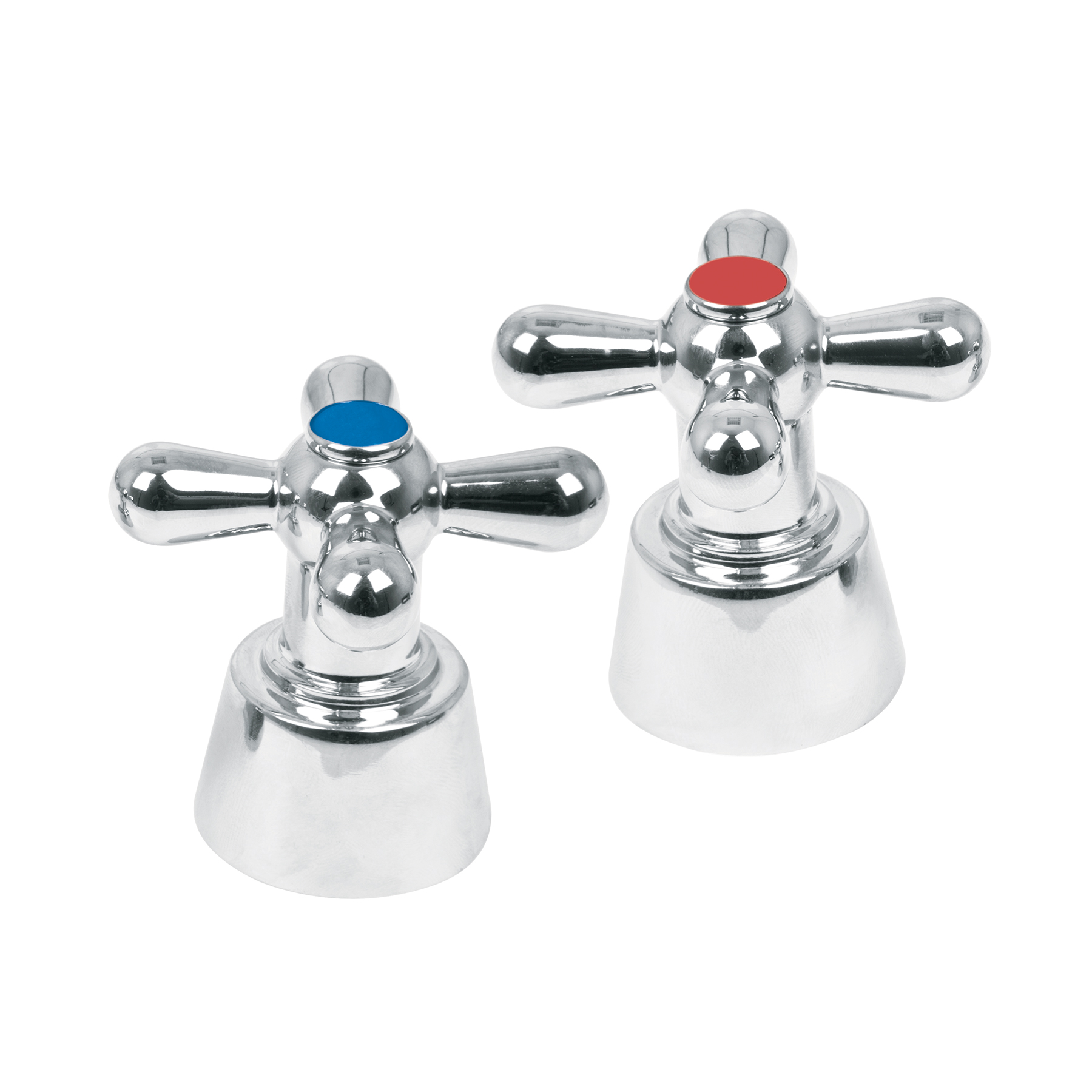 JUEGO 2 MANERALES CRUCETA PARA LAVABO, FOSET AQUA