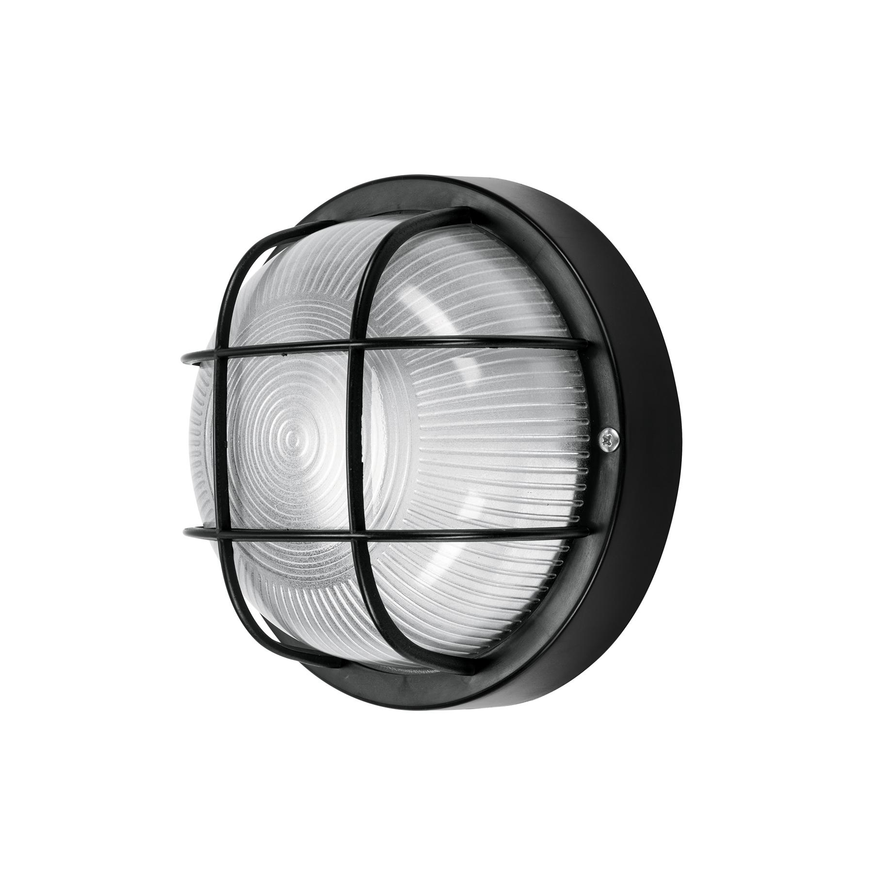 LUMINARIO DE SOBREPONER EXTERIOR, NEGRO