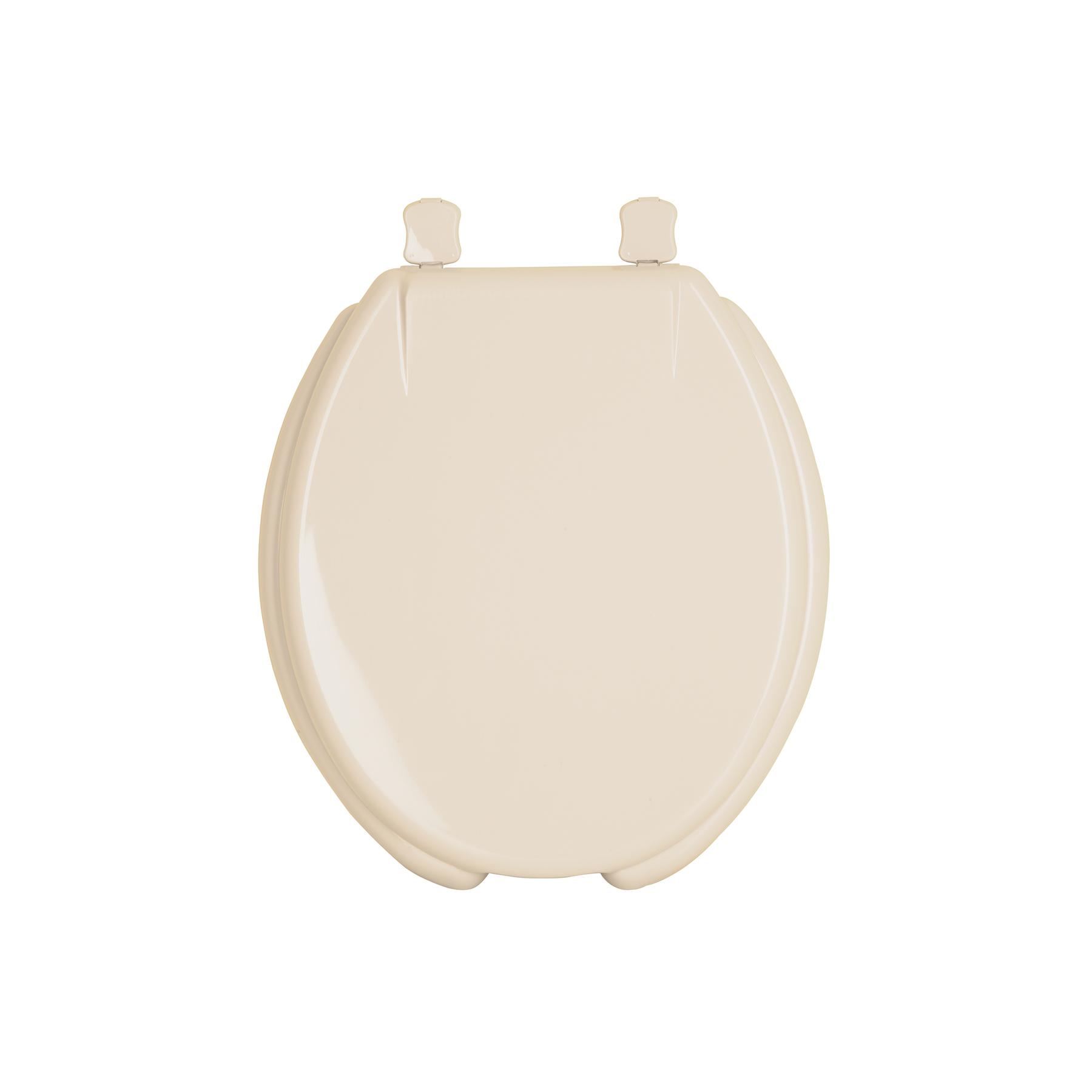 ASIENTO REDONDO PARA WC, ABIERTO, HUESO, FOSET