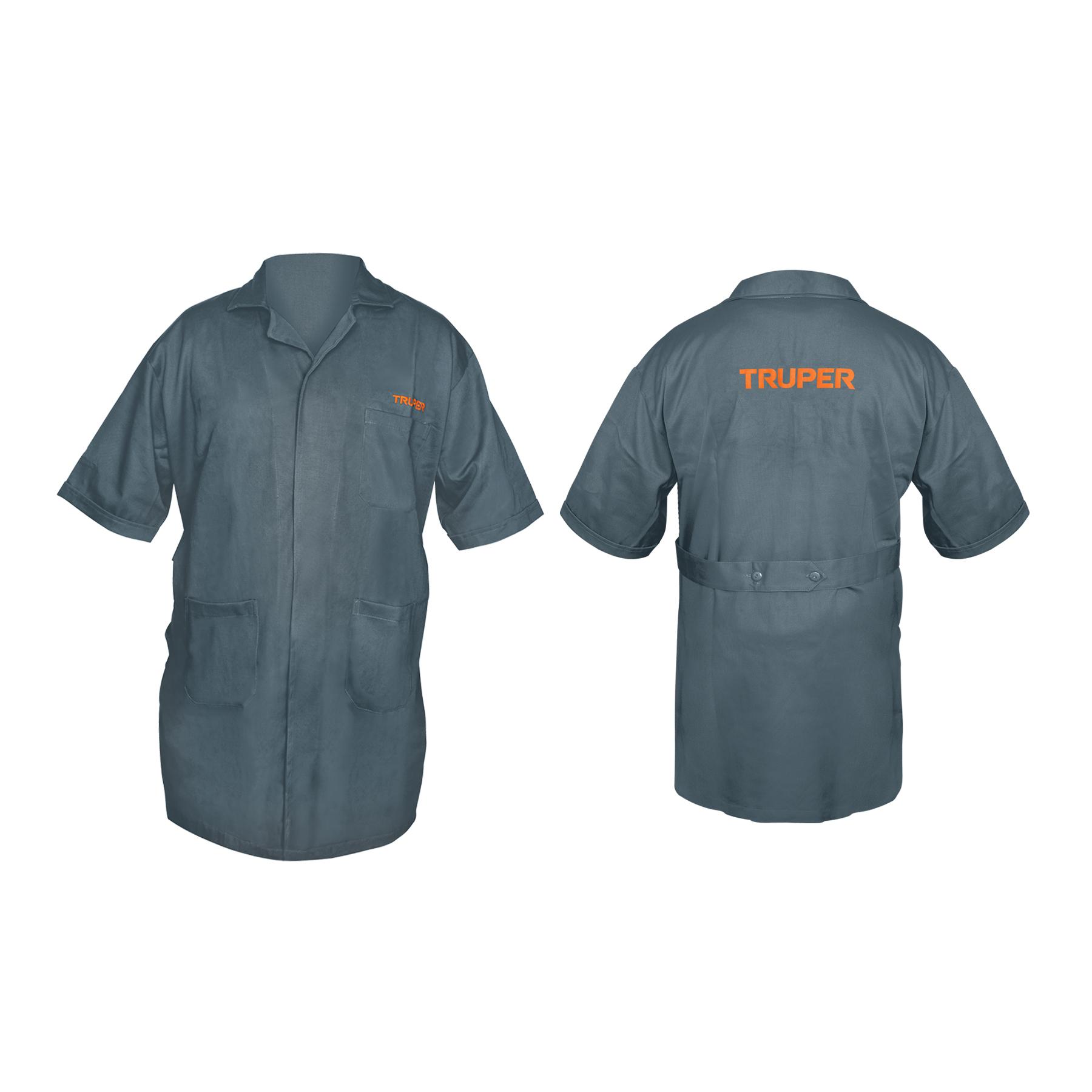 BATA BORDADA CON LOGO, TALLA 44, TRUPER