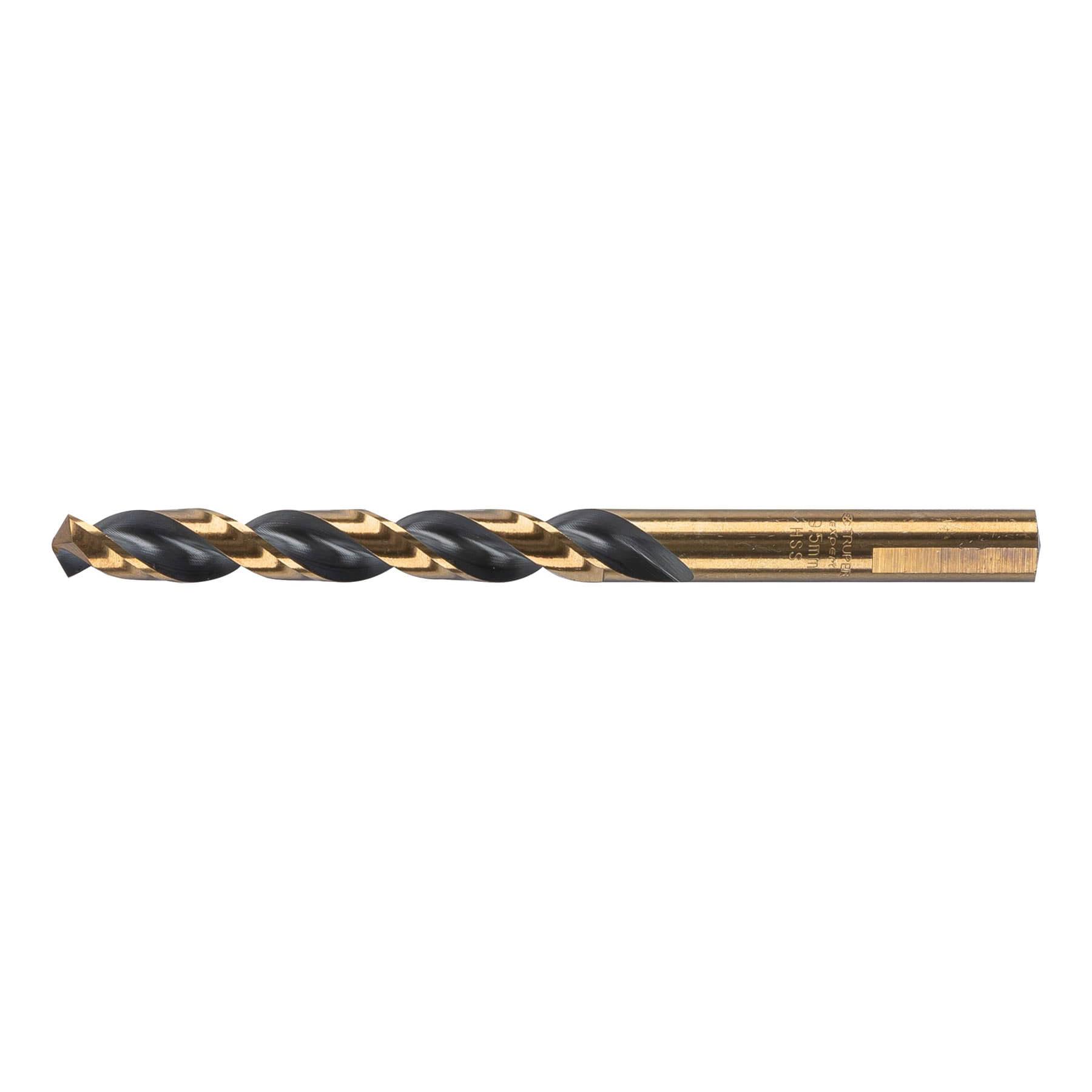 BROCA HSS 9.5 MM TRUGOLD PARA METAL, TRUPER EXPERT