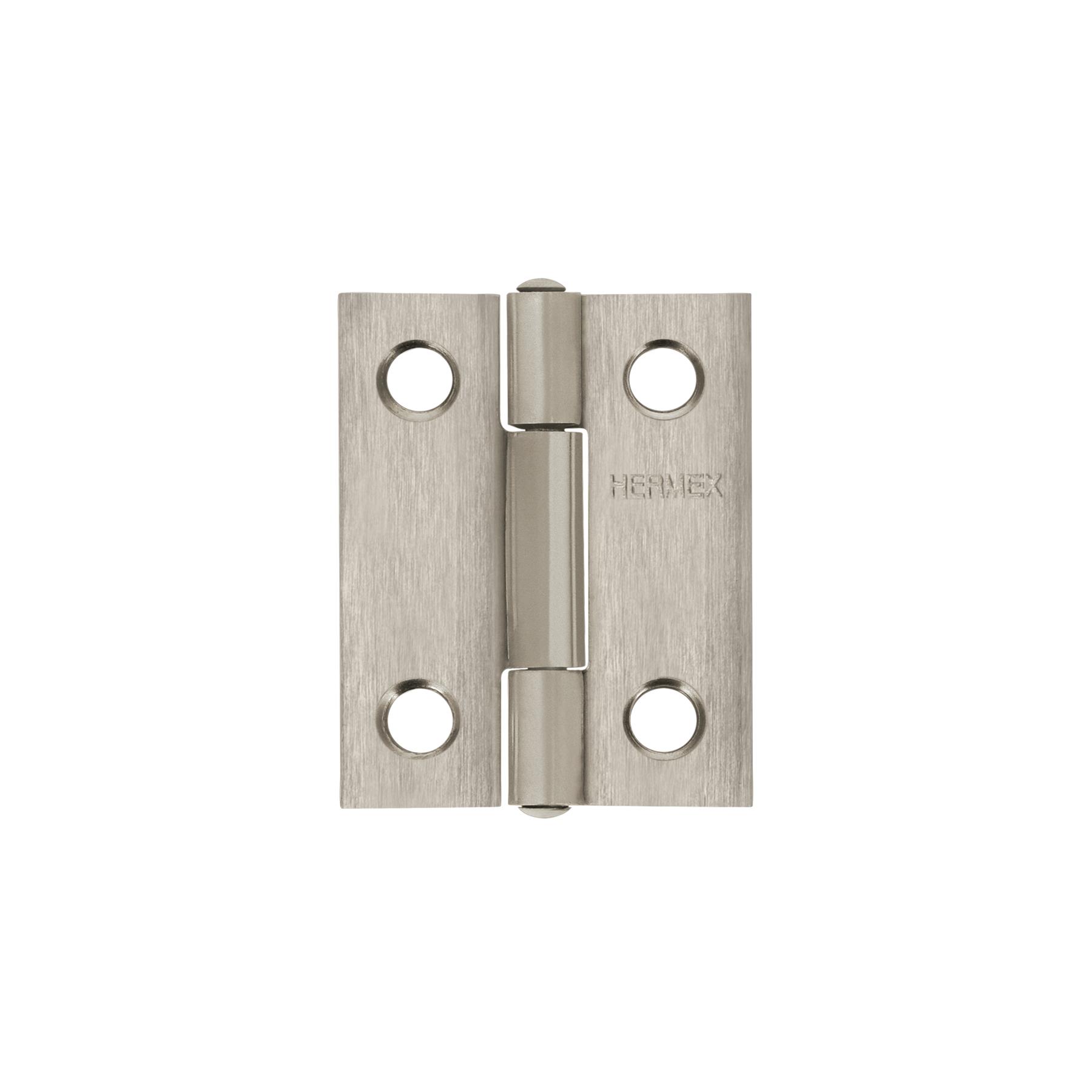 BISAGRA RECTANGULAR 1-1/2' ACERO INOXIDABLE, HERMEX