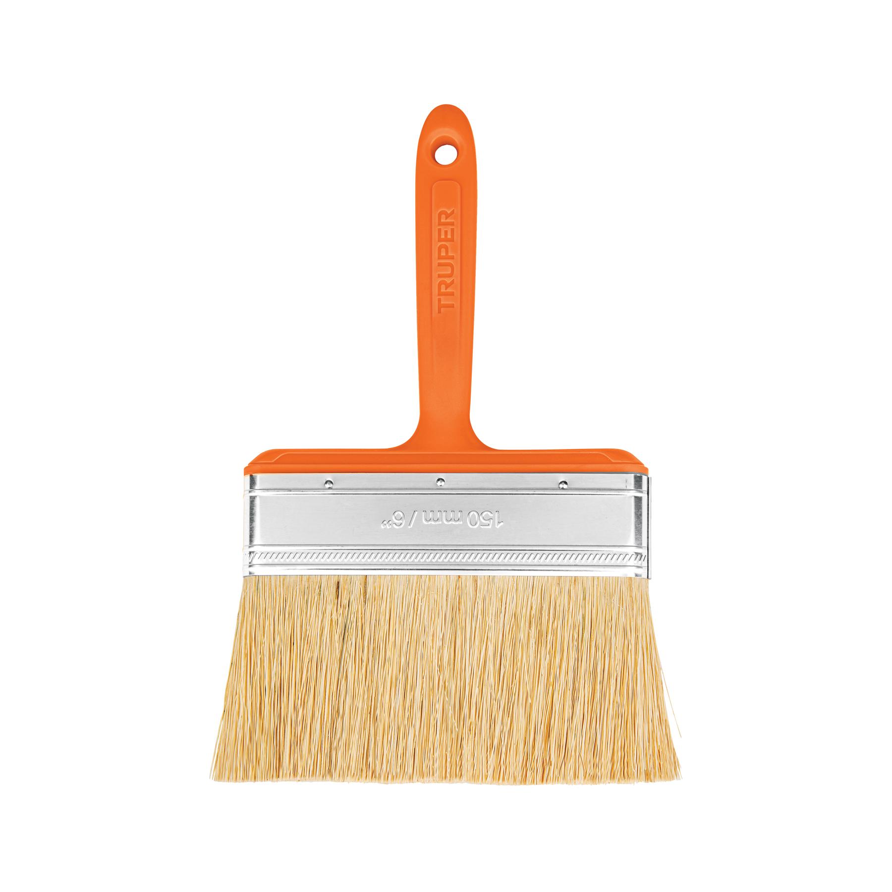 BROCHA PARA ENCALAR E IMPERMEABILIZAR DE 6', MANGO PLÁSTICO