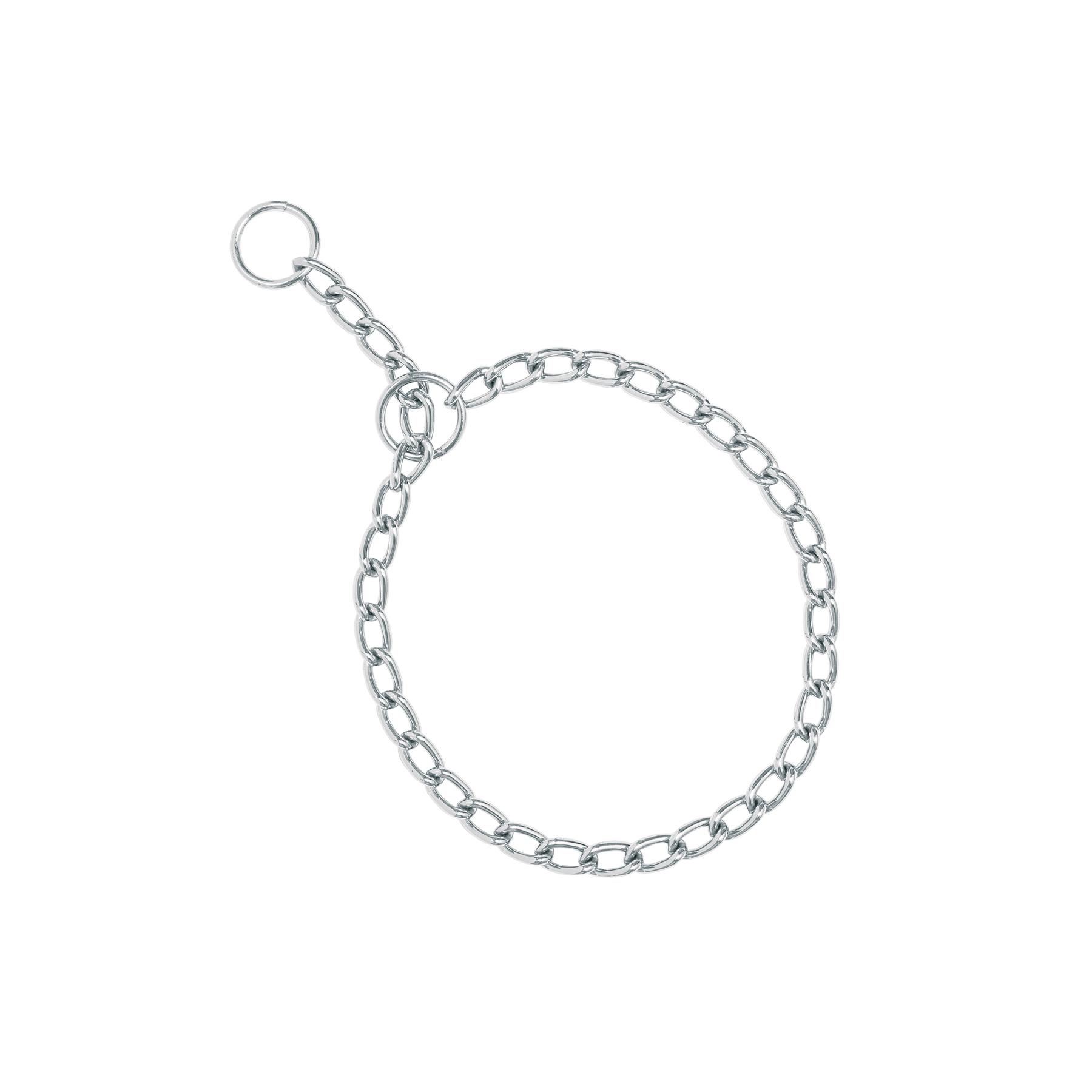 COLLAR DE ENTRENAMIENTO PARA PERRO, 60 CM, ESLABÓN DE 4 MM