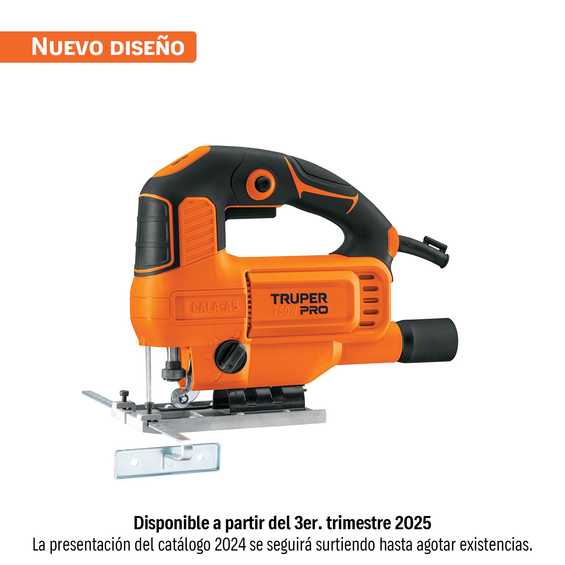 SIERRA CALADORA 750 W 5.9 A VELOCIDAD VARIABLE, PROFESIONAL