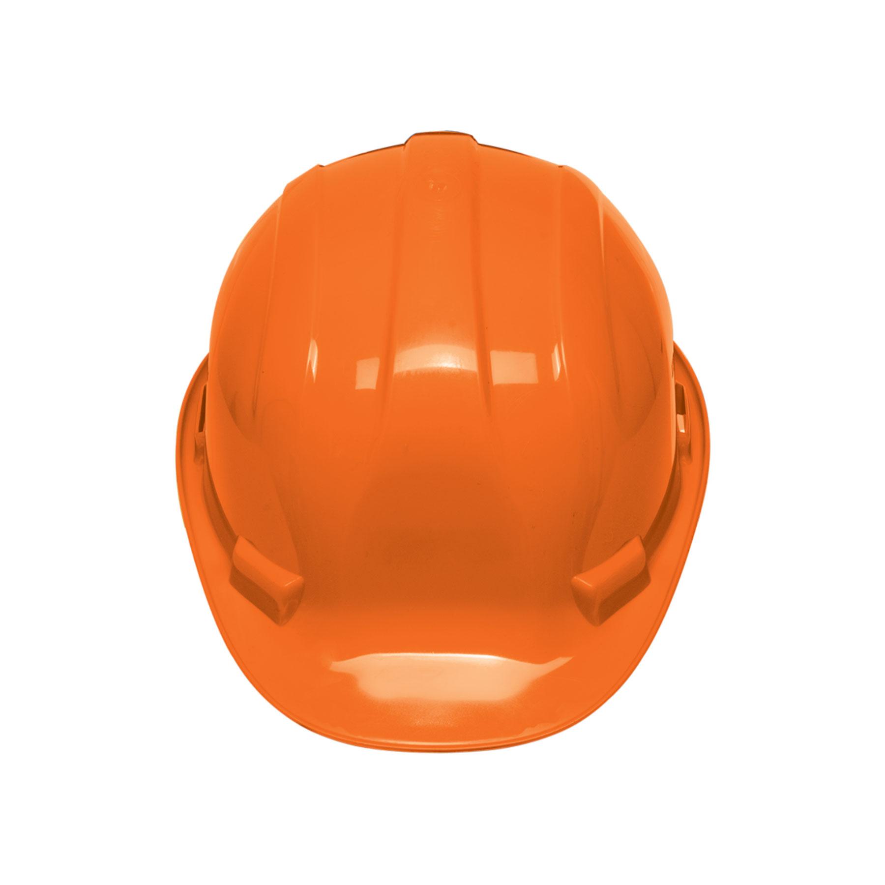 CASCO DE SEGURIDAD, AJUSTE DE INTERVALOS, NARANJA, PRETUL