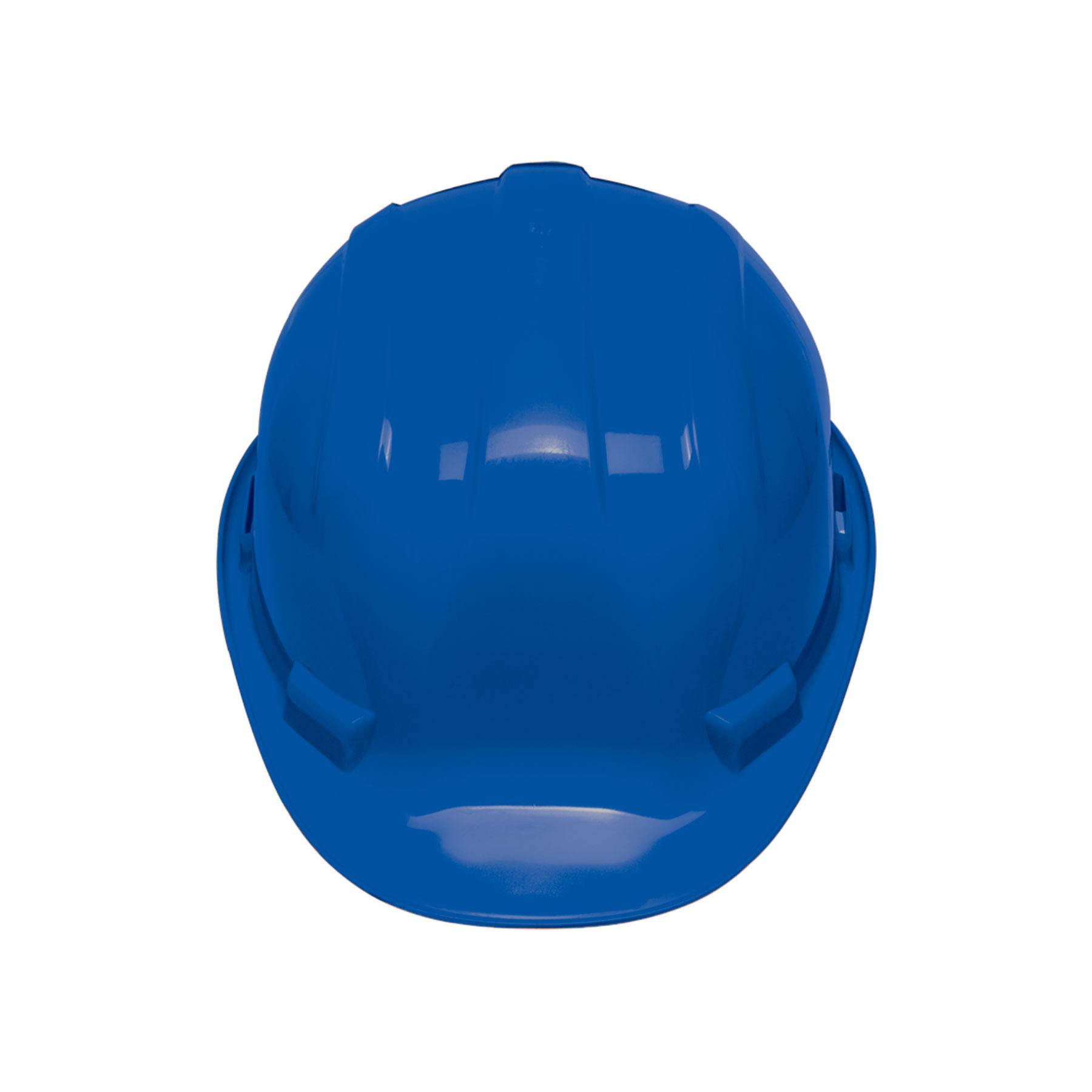 CASCO DE SEGURIDAD, AJUSTE DE INTERVALOS, AZUL, PRETUL