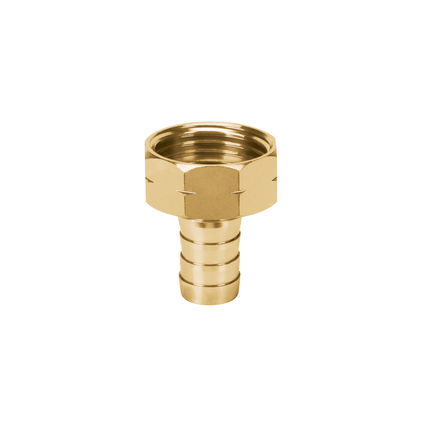 CONECTOR 1/2' HEMBRA DE ALUMINIO, TRUPER