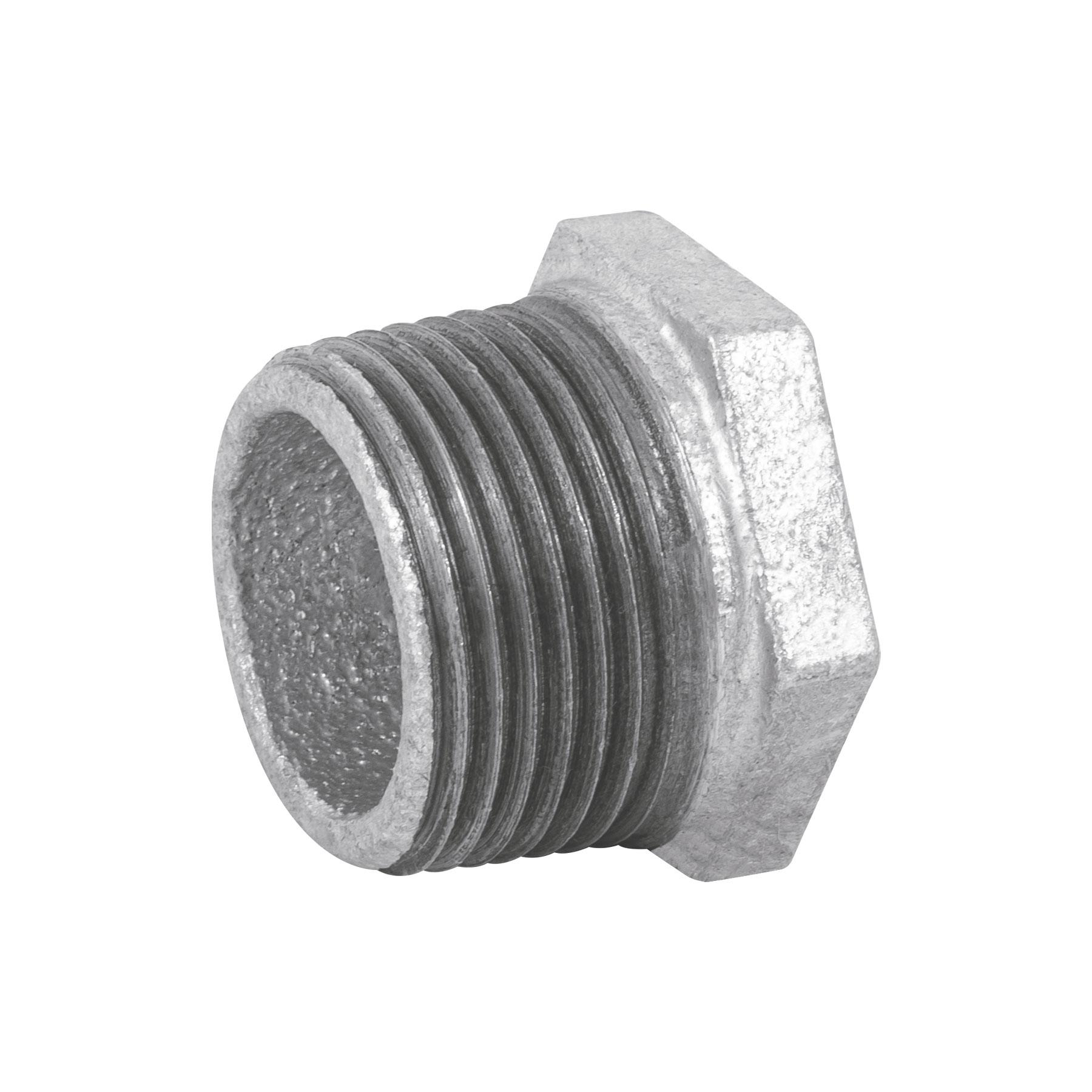 REDUCCIÓN BUSHING ACERO GALVANIZADO 1'X1/2', FOSET