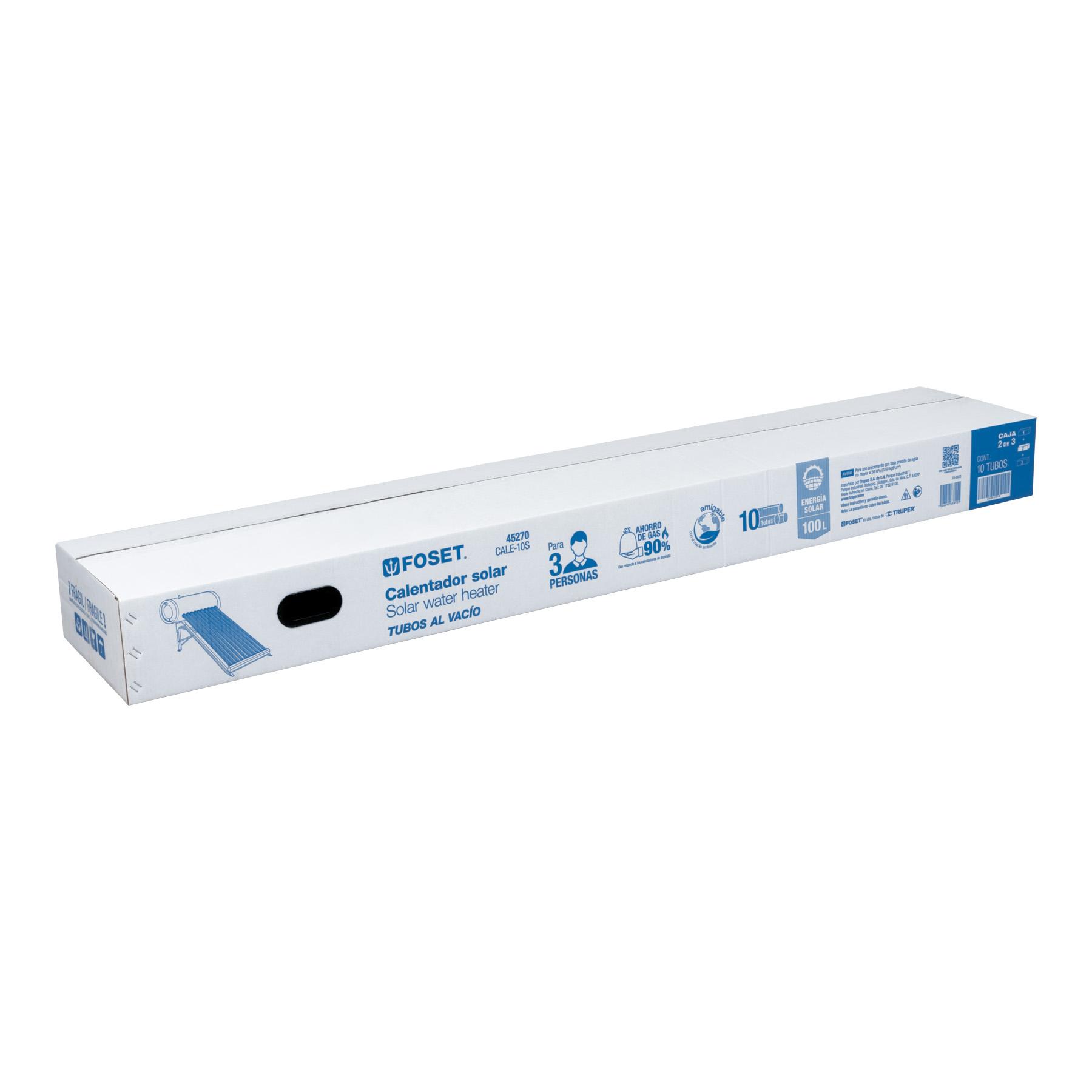 CAJA DE EMPAQUE DE REPUESTO PARA TUBOS CALE-10S, FOSET