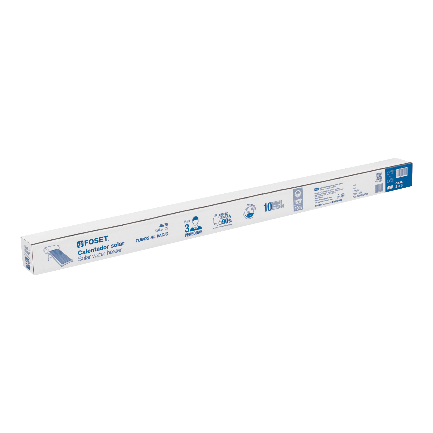 CAJA DE EMPAQUE DE REPUESTO PARA BASE CALE-10S, FOSET