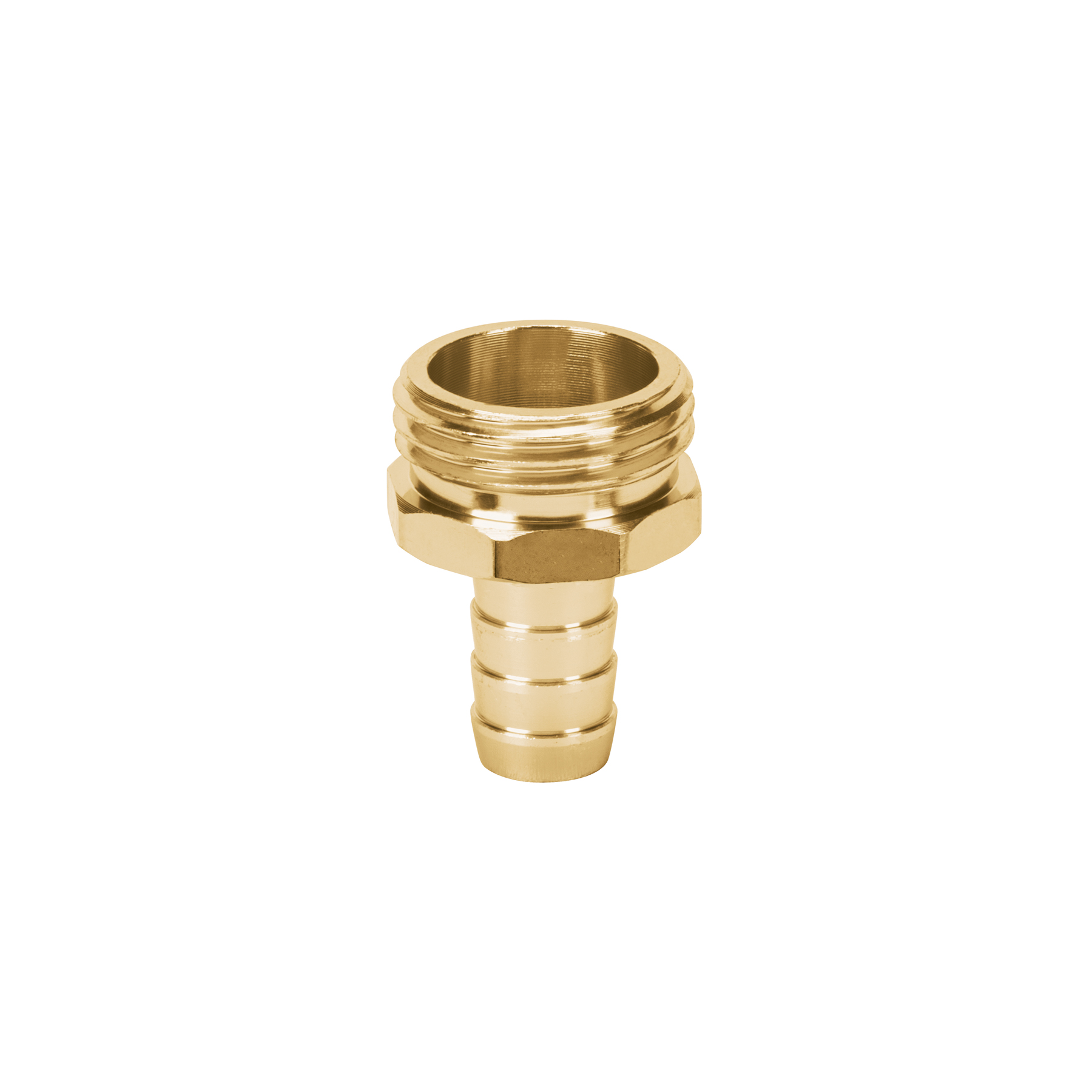 CONECTOR 1/2' MACHO DE ALUMINIO, TRUPER