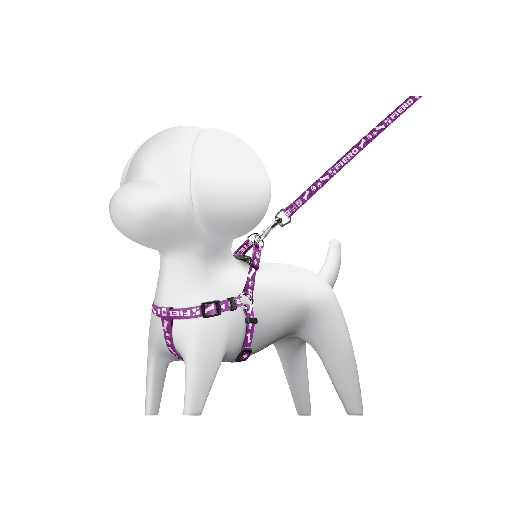 PAQUETE DE 12 CORREAS CON PECHERA PARA PERRO, 1 CM ANCHO