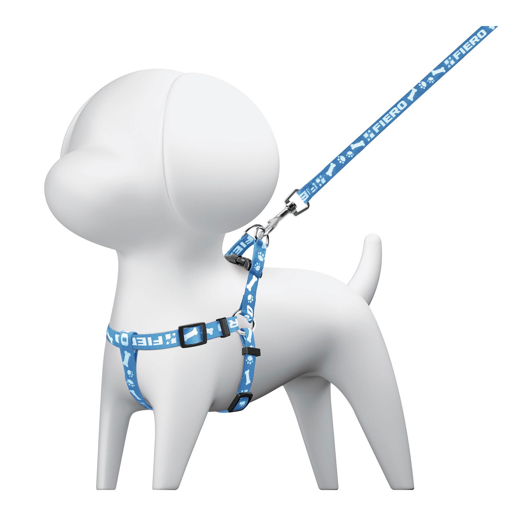 PAQUETE DE 12 CORREAS CON PECHERA PARA PERRO, 1.5 CM ANCHO