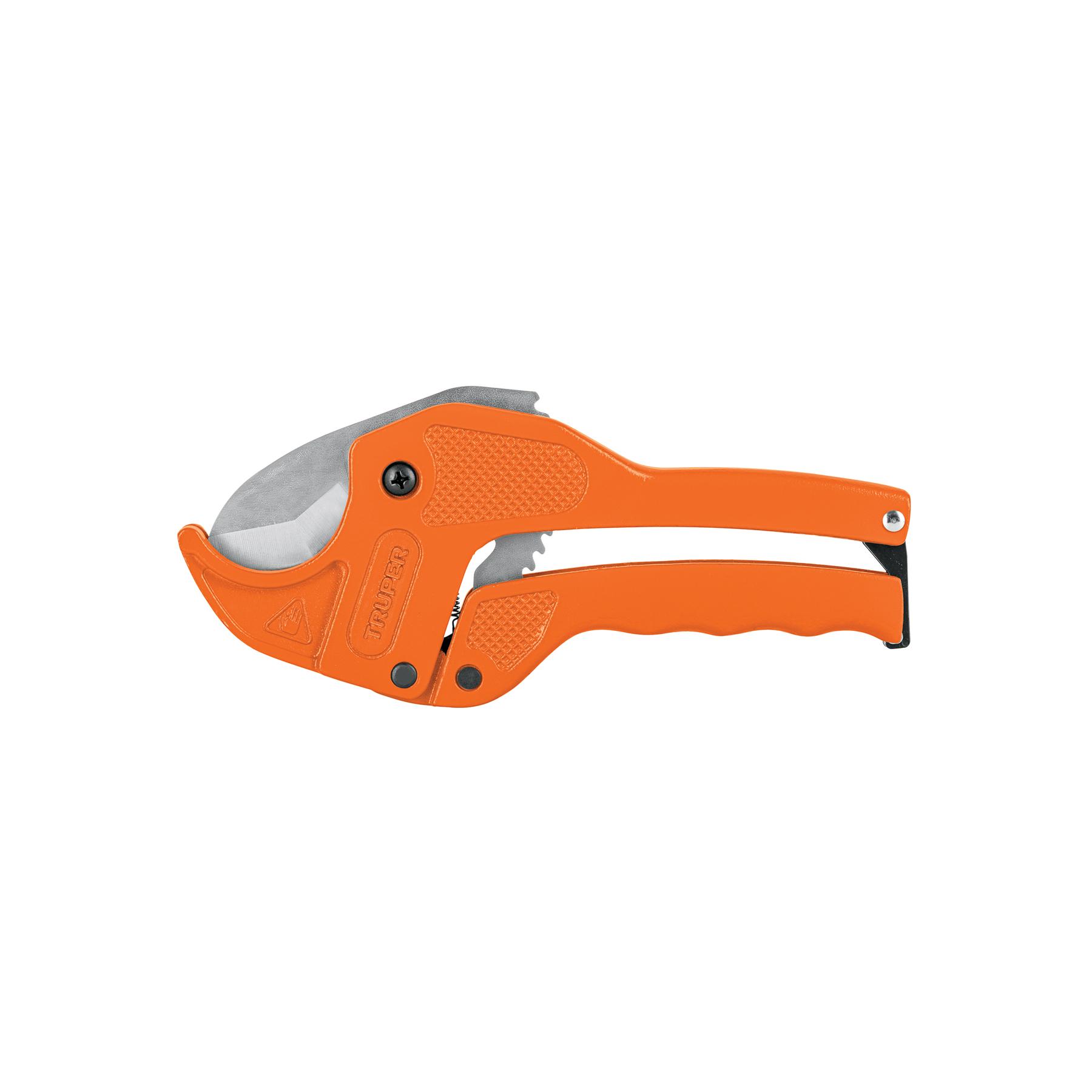 CORTADOR DE TUBO DE PLÁSTICO, CAPACIDAD CORTE 1-5/8', TRUPER