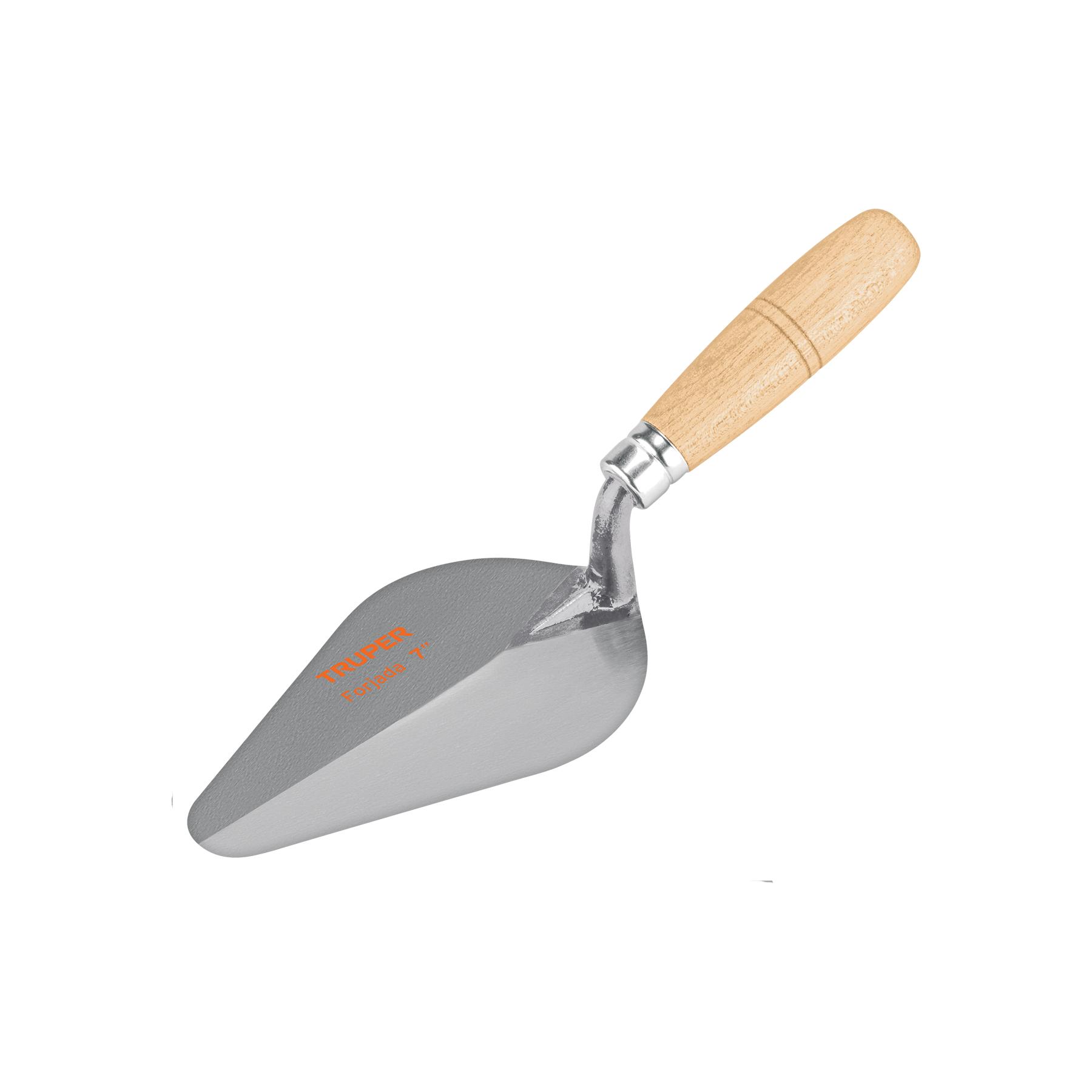 CUCHARA PARA ALBAÑIL 7' FORJADA TIPO CENTROAMERICANA, TRUPER