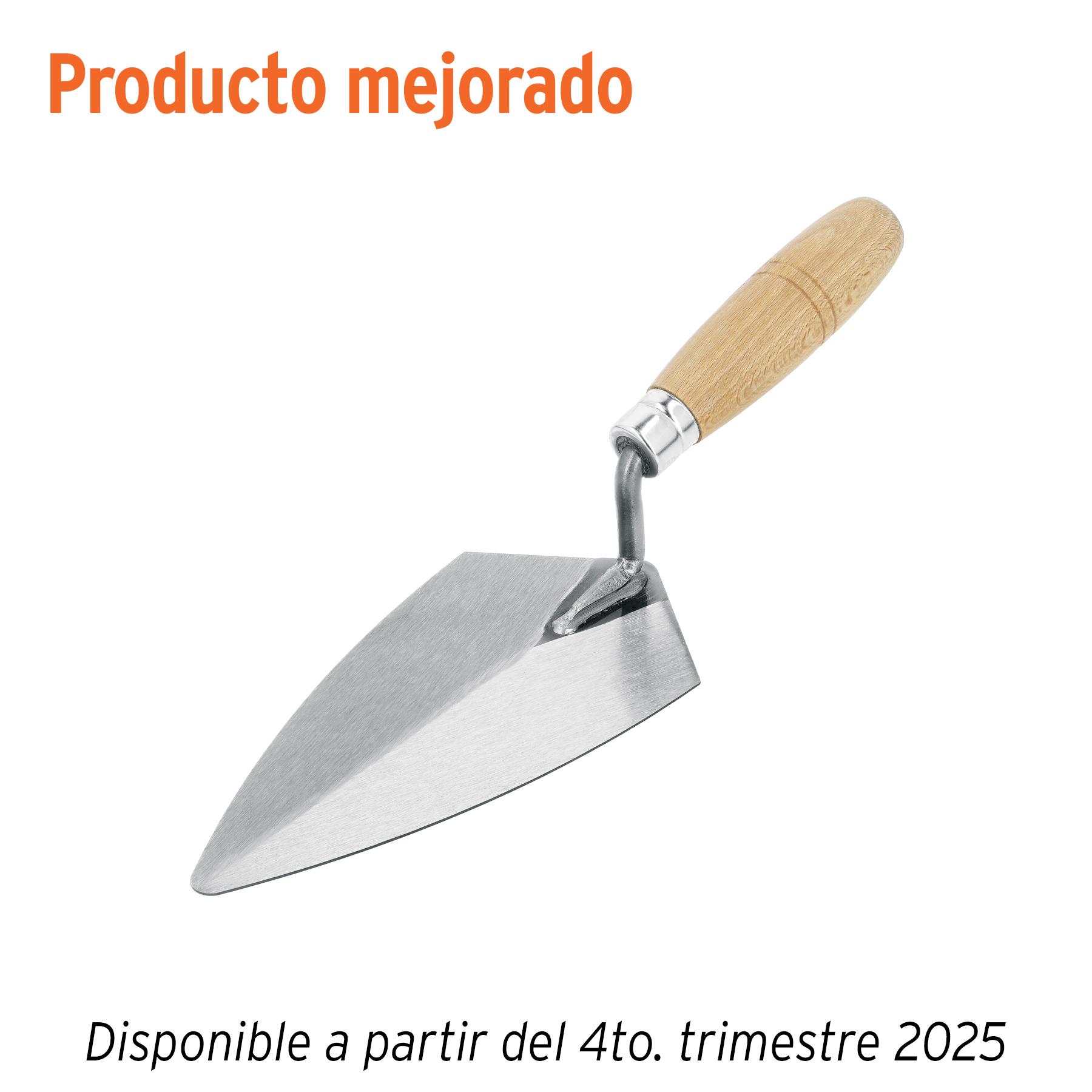 CUCHARA PARA ALBAÑIL 8' TIPO FILADELFIA, PRETUL