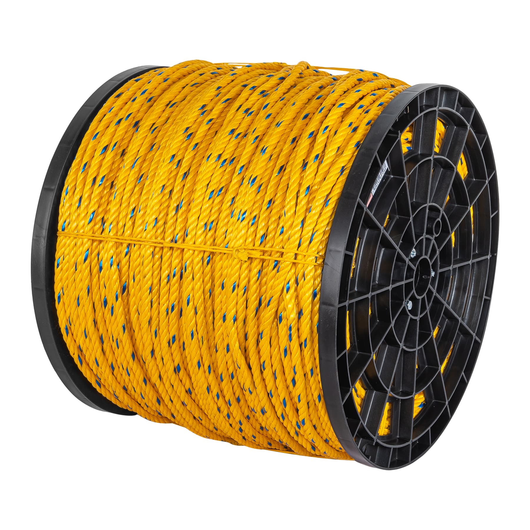 METRO DE CUERDA AMARILLA DE 10 MM EN ROLLO DE 440 M, FIERO