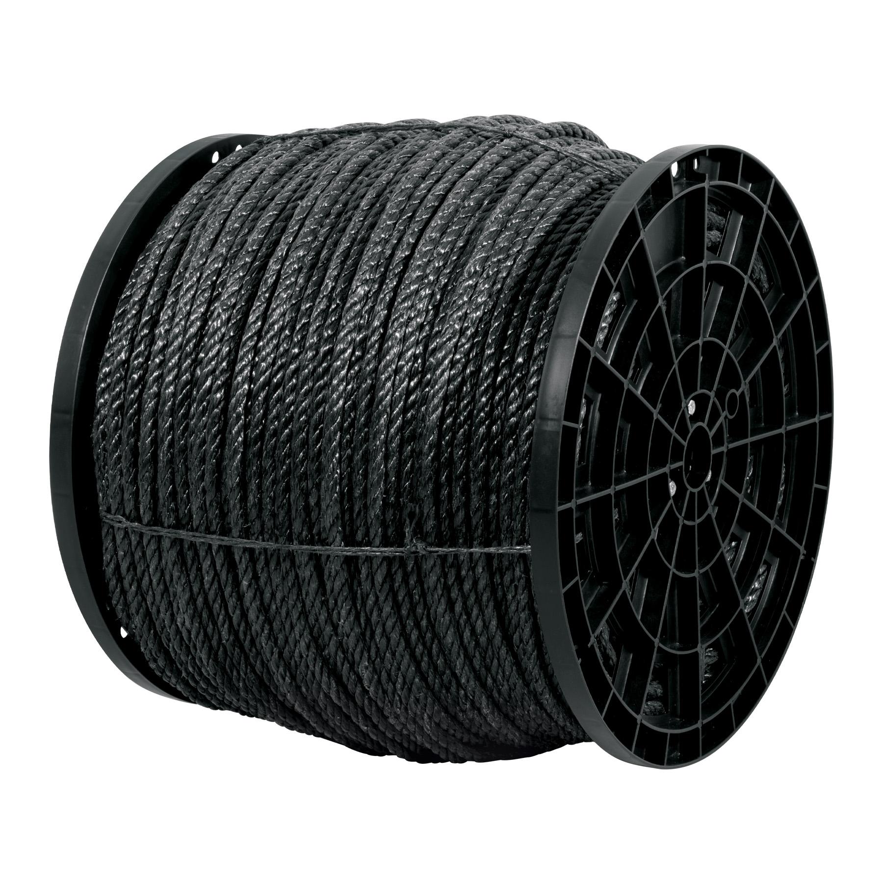 KILO CUERDA NEGRA PP 11 MM, ROLLO 20 KG