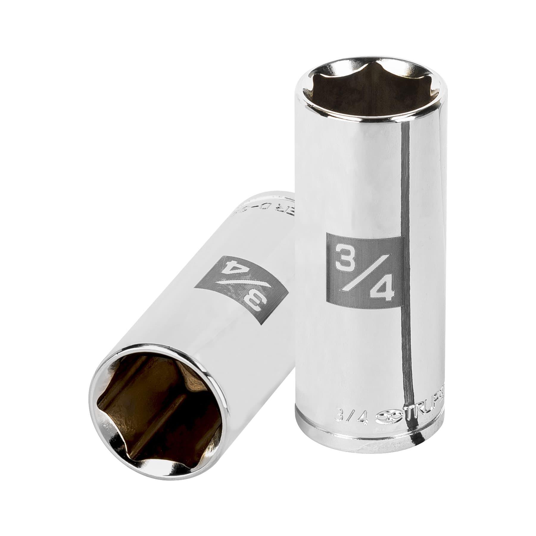 DADO LARGO DE 3/4', 6 PUNTAS, CUADRO 3/8', TRUPER