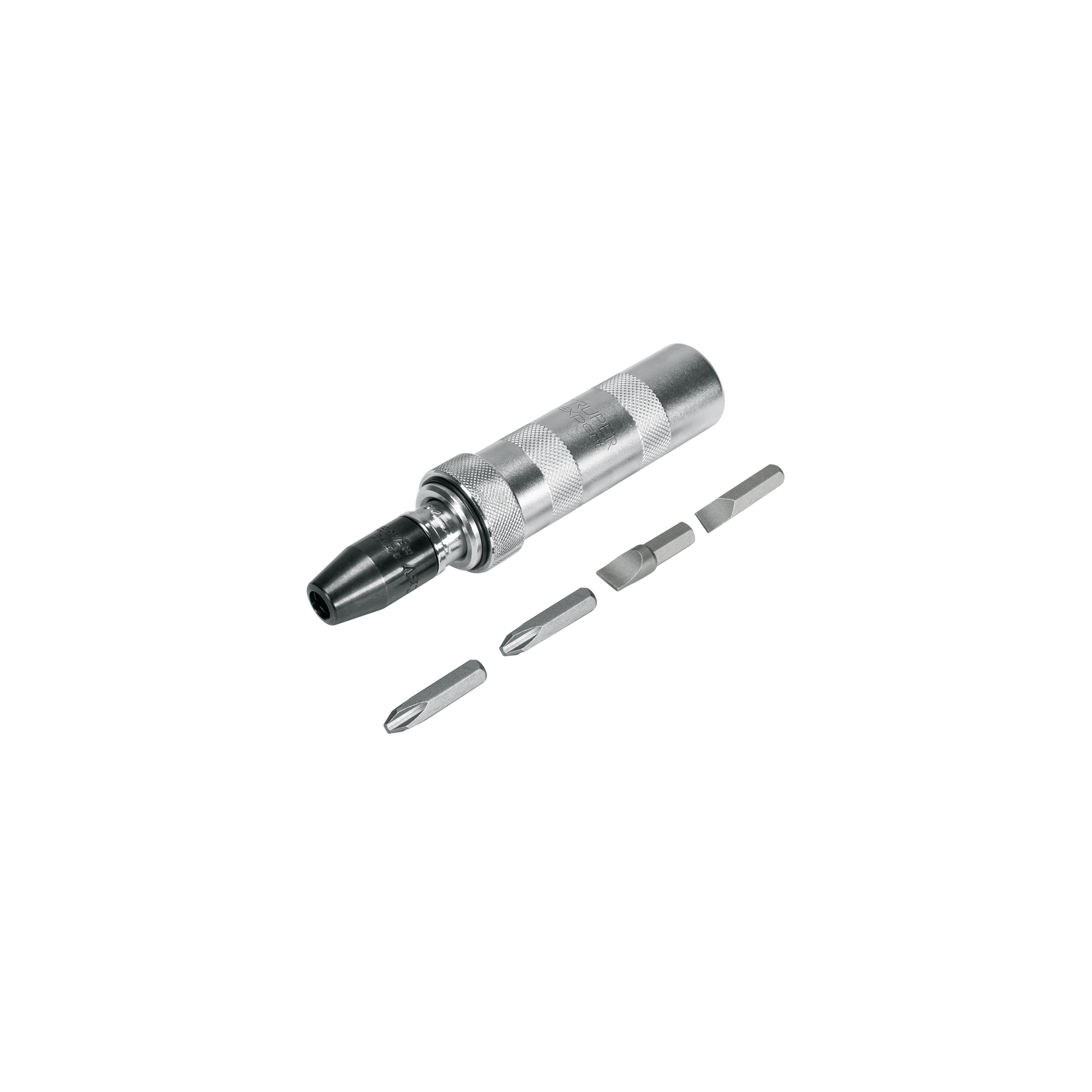 DESARMADOR DE IMPACTO CON 4 PUNTAS DE ACERO S2 3/8', EXPERT