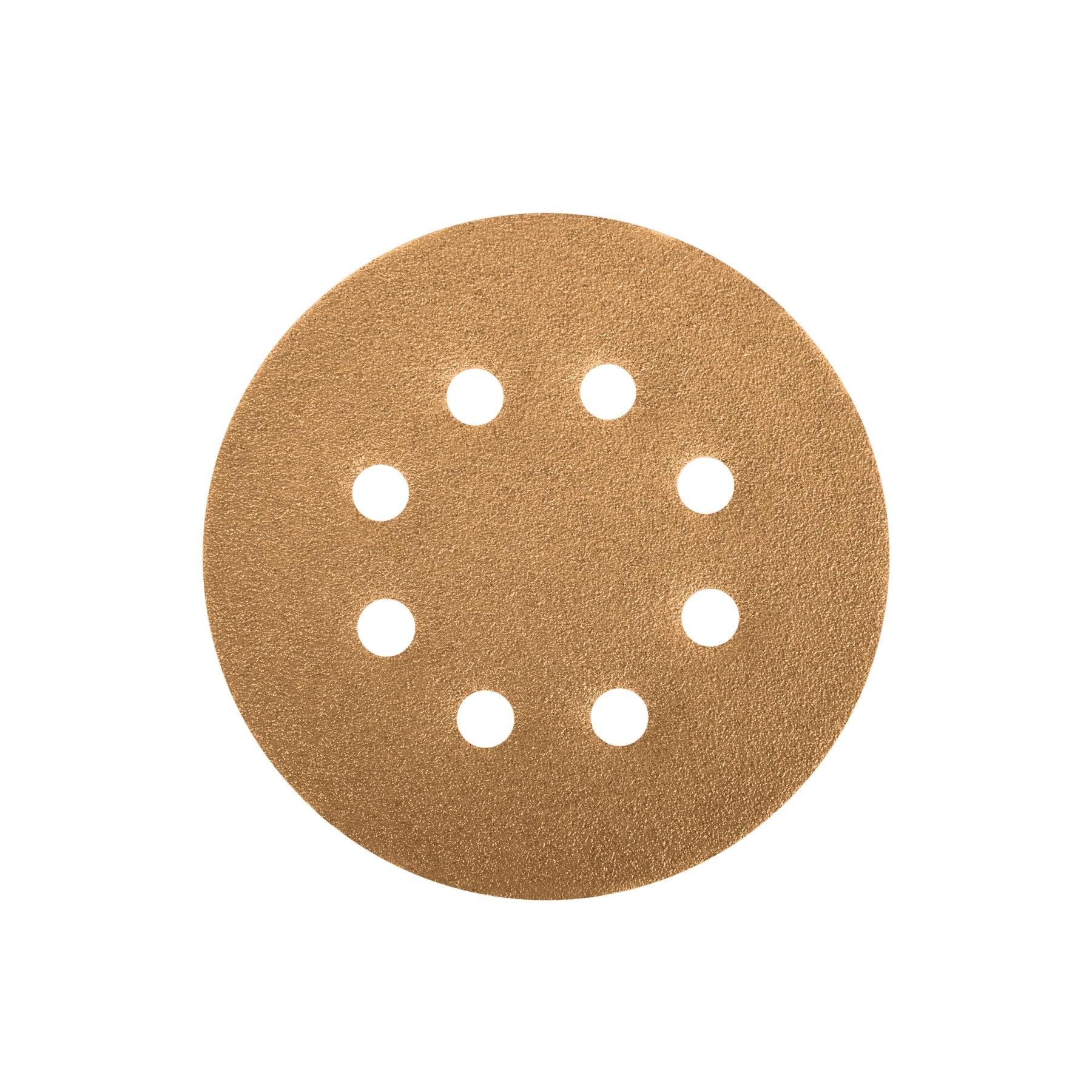 CAJA CON 5 DISCOS DE LIJA 5' GRANO 80 LIJADORA ROTO-ORBITAL