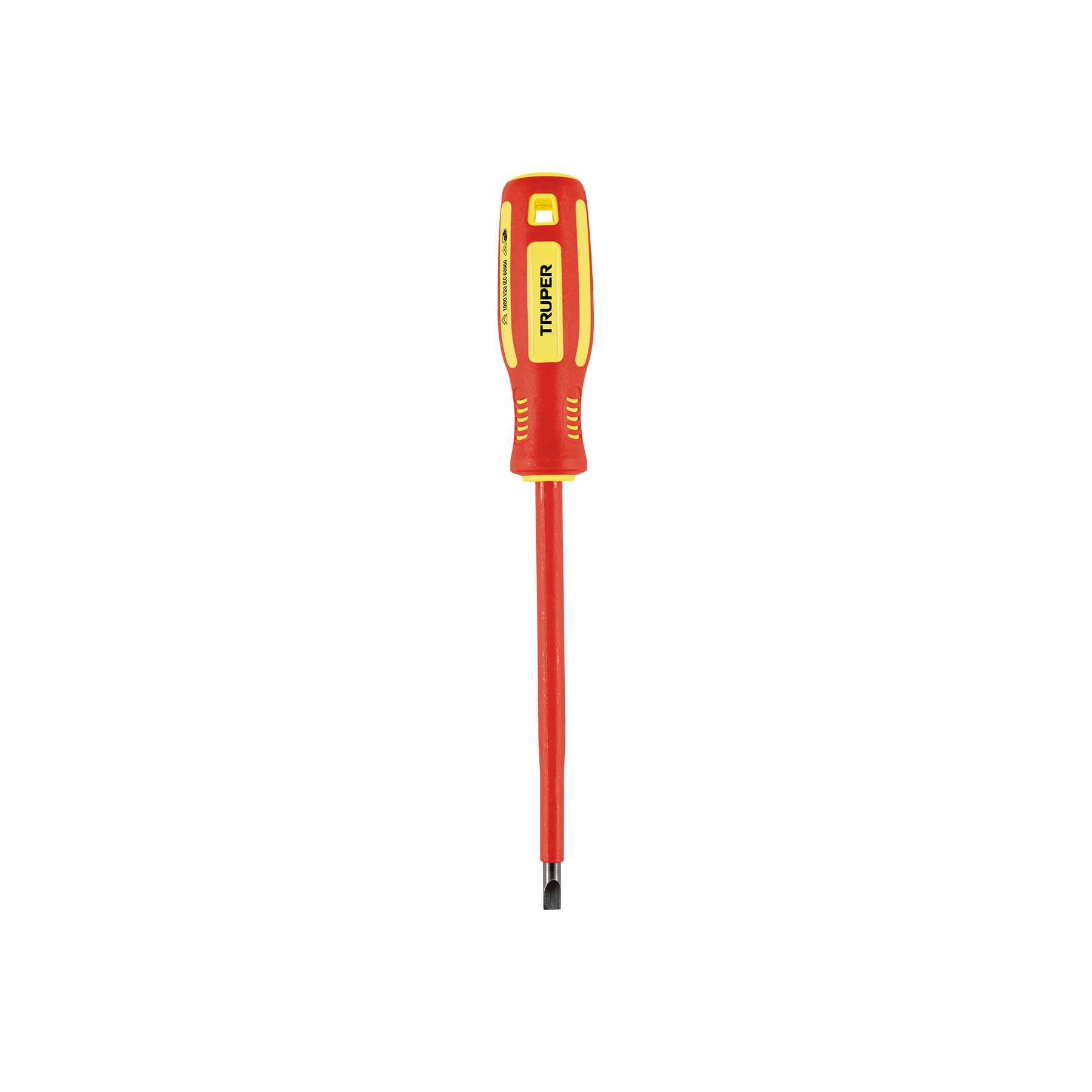 DESARMADOR DIELÉCTRICO PLANO 1/4' X 6', TRUPER