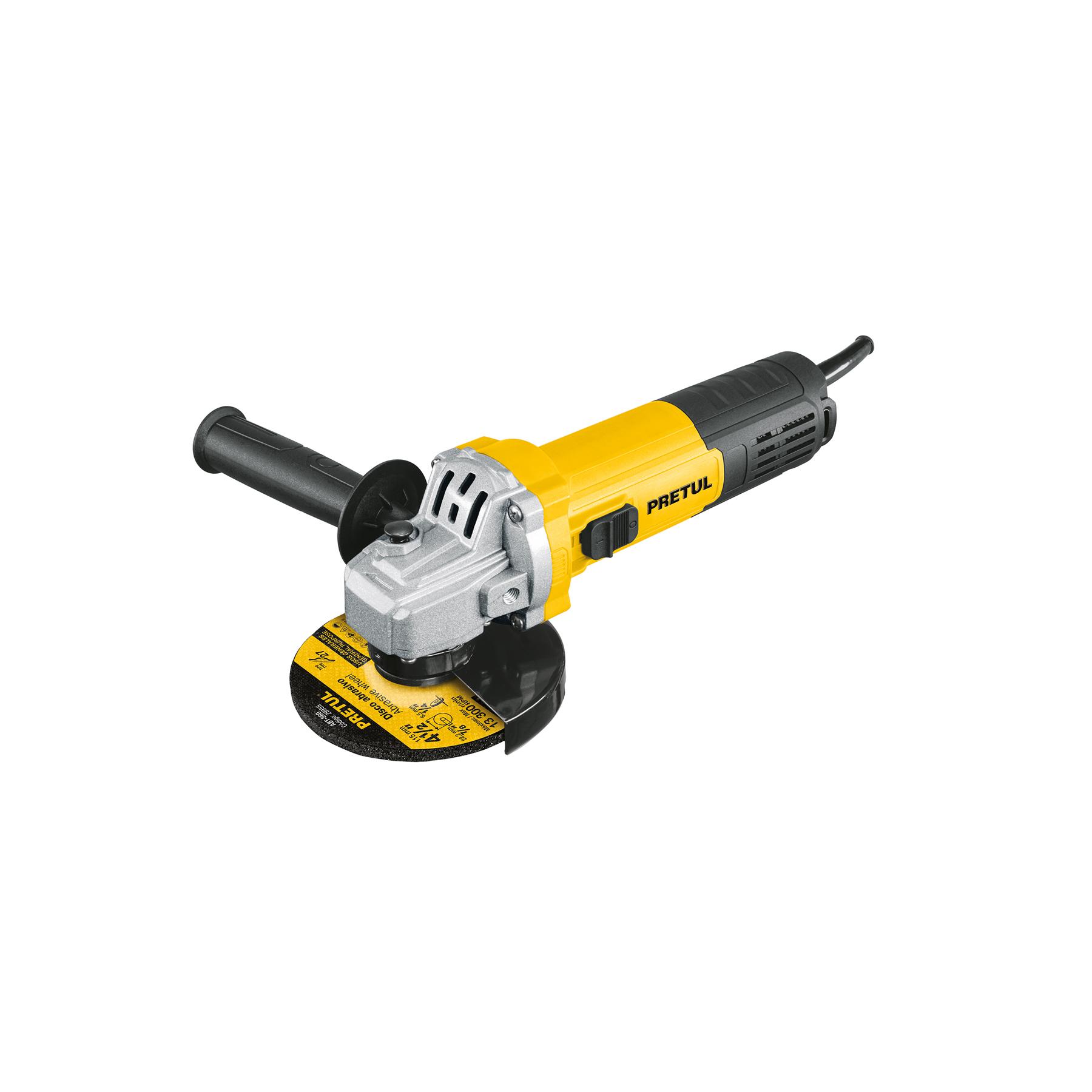 ESMERILADORA ANGULAR 4-1/2' 550 W, PRETUL