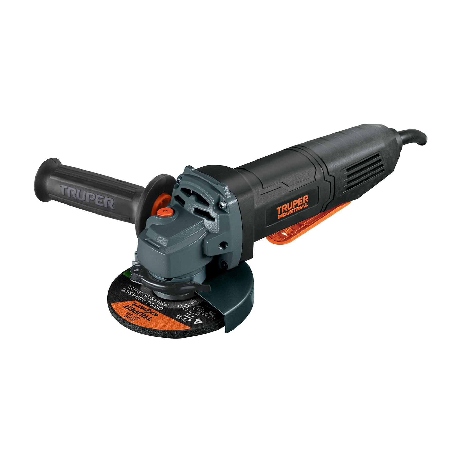 ESMERILADORA INTERRUPTOR DE PALETA 4-1/2', INDUSTRIAL, 850 W