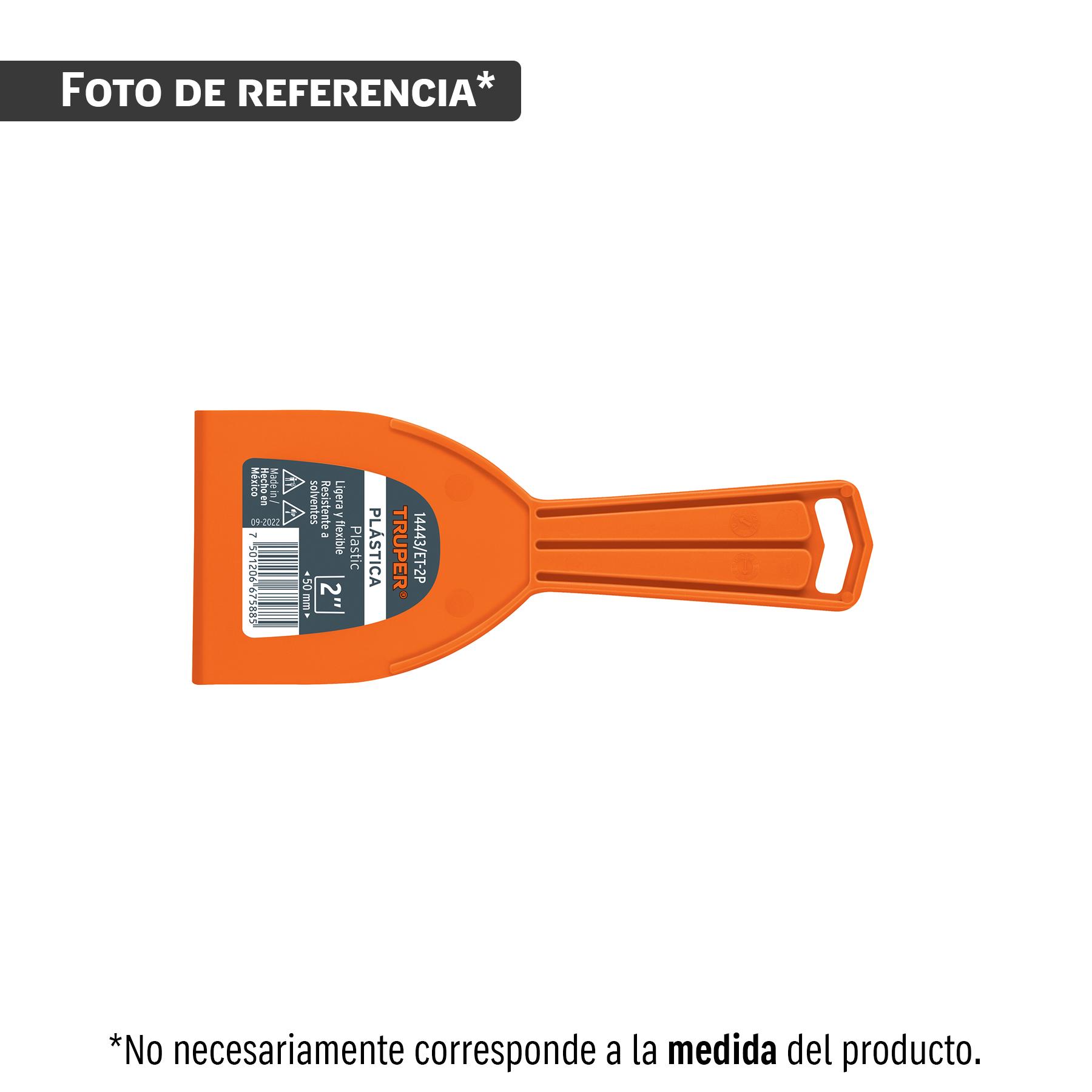 ESPÁTULA PLÁSTICA DE 4', TRUPER