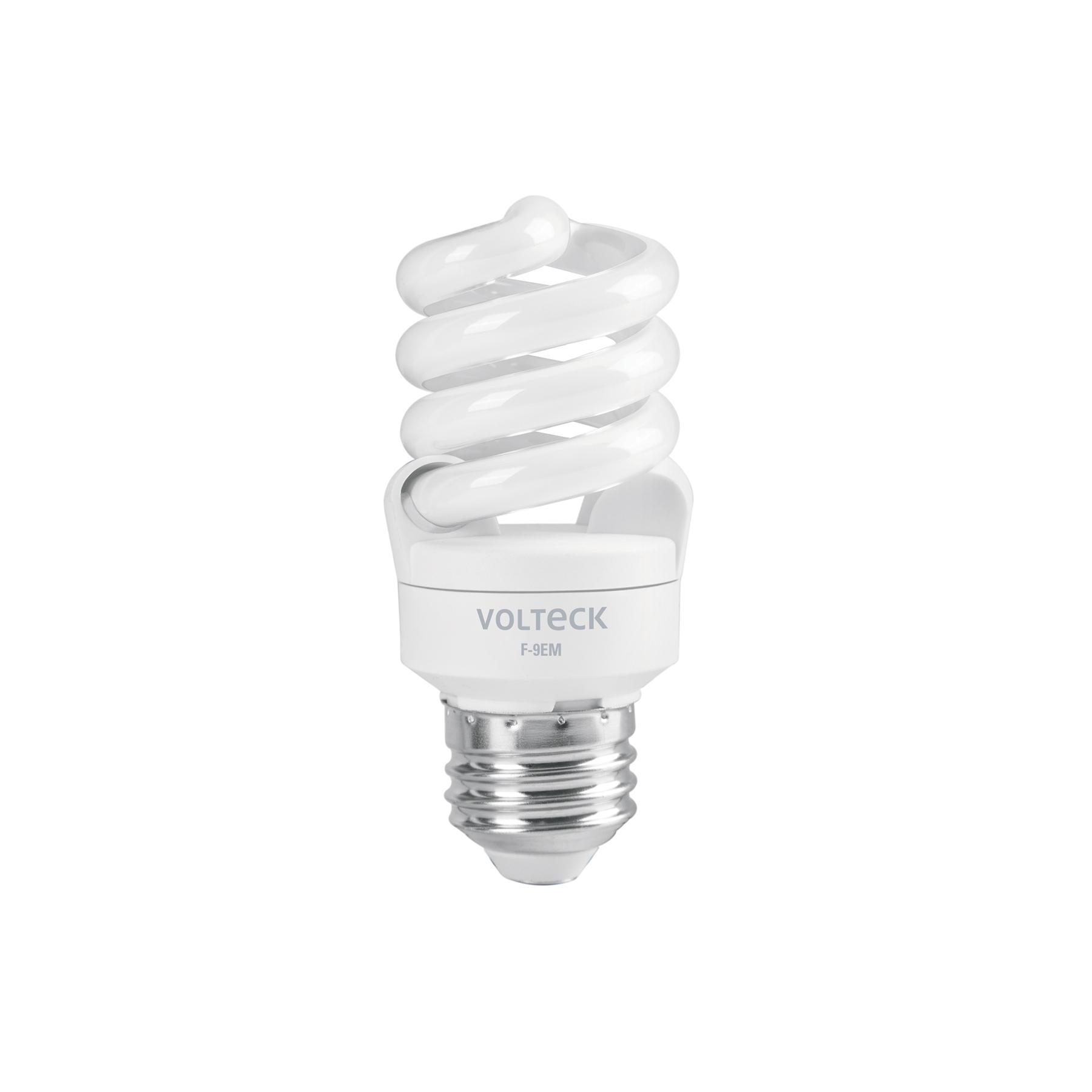 LÁMPARA ESPIRAL MINI T2 9 W LUZ DE DÍA EN BLÍSTER, VOLTECK