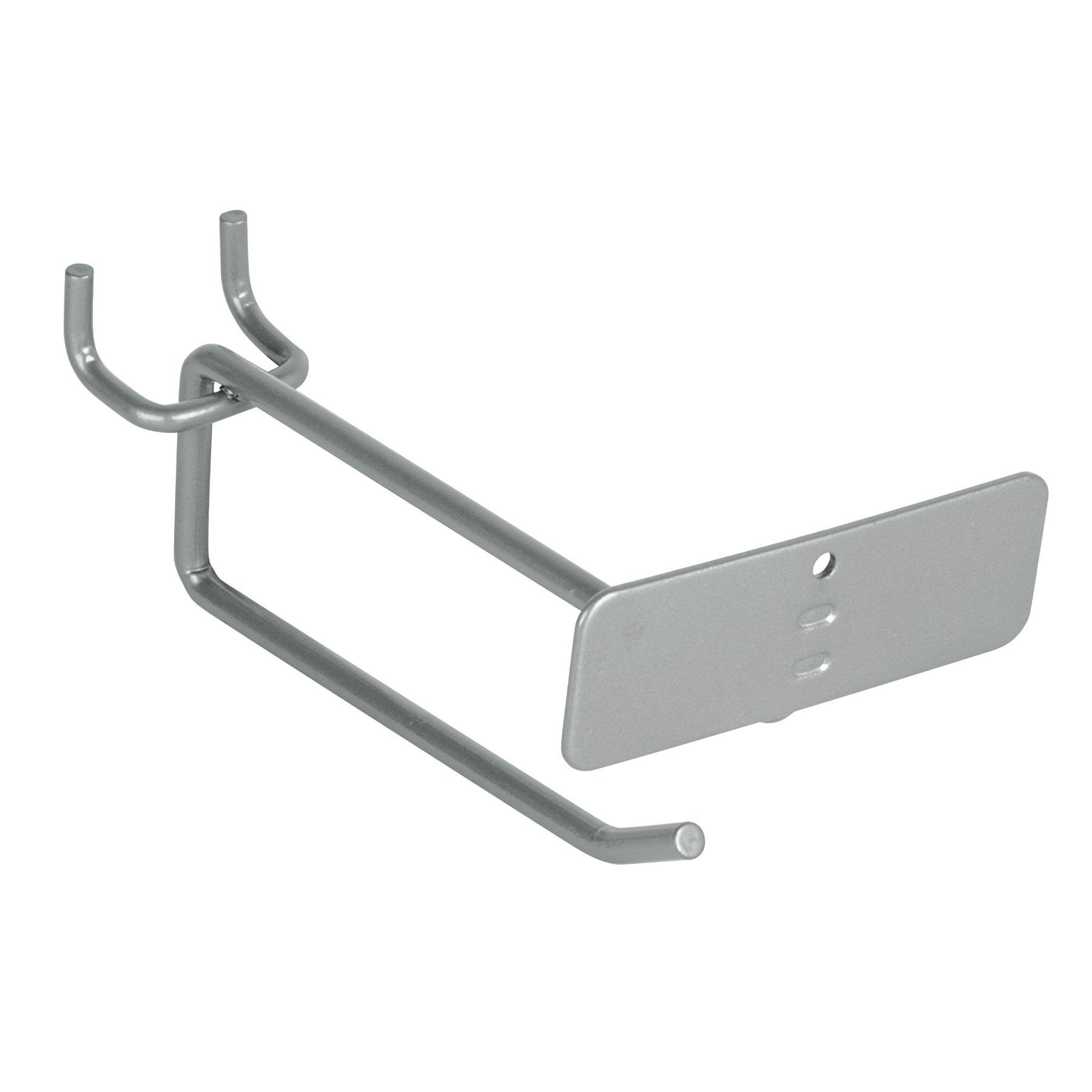 GANCHO RECTO 4' CON PORTAETIQUETA PARA PERFOCEL Y RANURADO