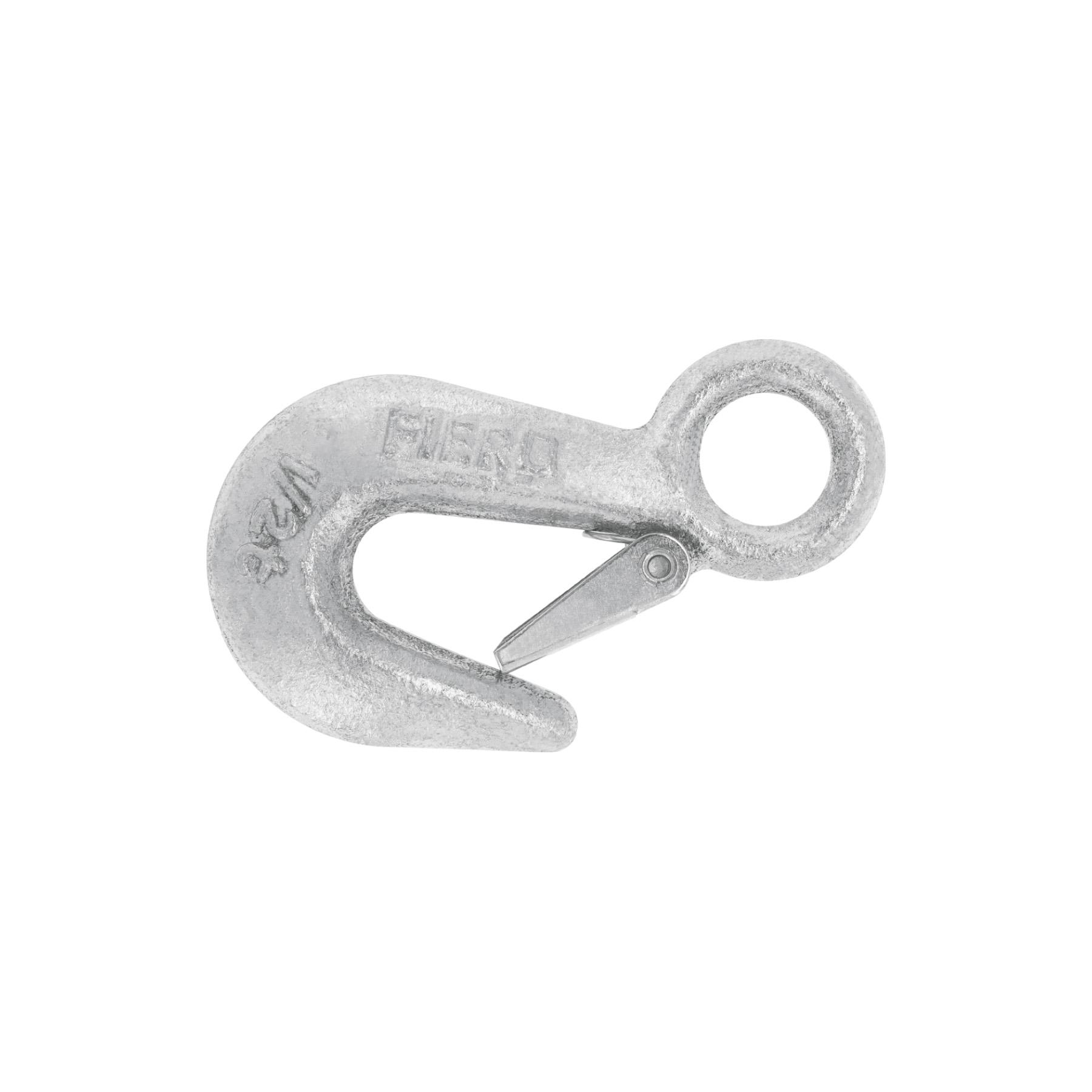 GANCHO ESLINGA DE ACERO FORJADO 3/4', CARGA 500 KG, FIERO