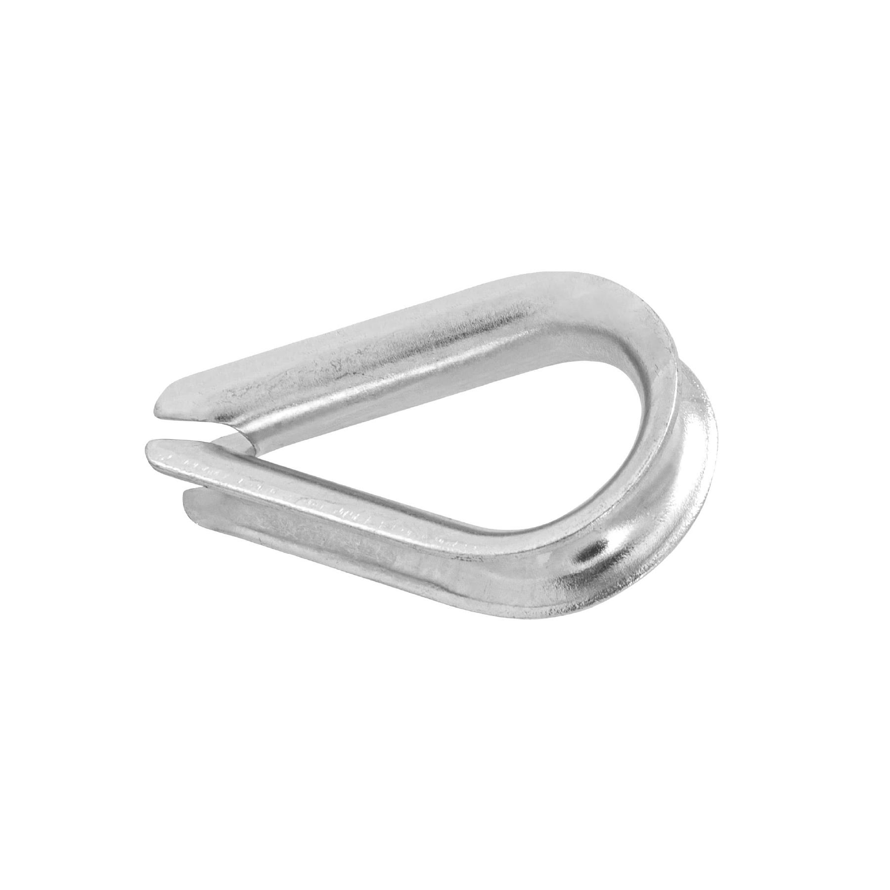 BOLSA CON 5 GUARDACABOS PARA CABLE DE ACERO DE 5/16', FIERO