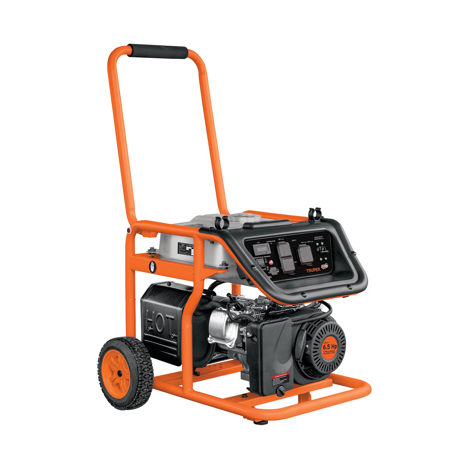 GENERADOR PORTÁTIL 2.5 KW MOTOR A GASOLINA, TRUPER