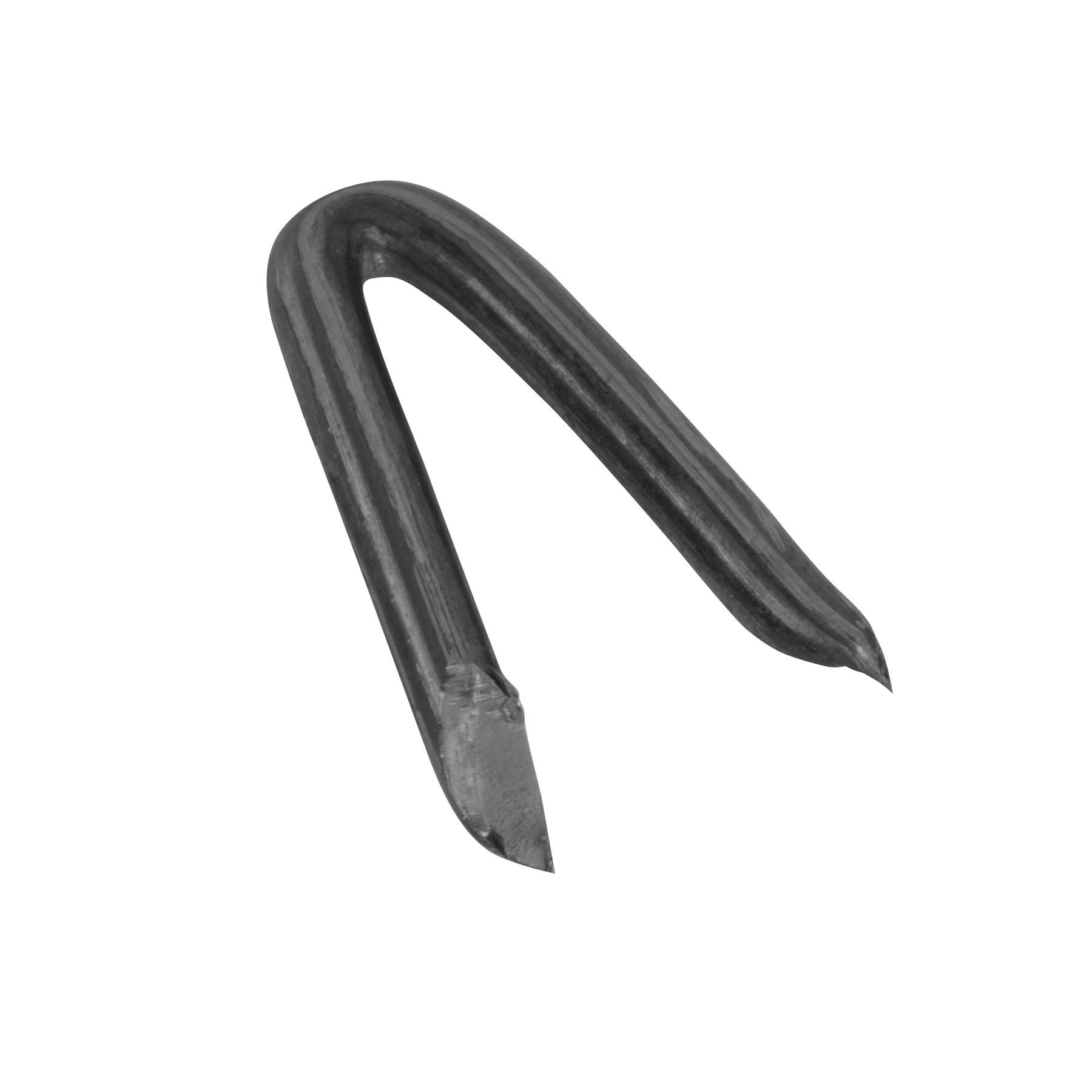 CAJA CON 10 KG DE GRAPAS 1-1/4' NEGRAS P/ALAMBRE DE PÚAS