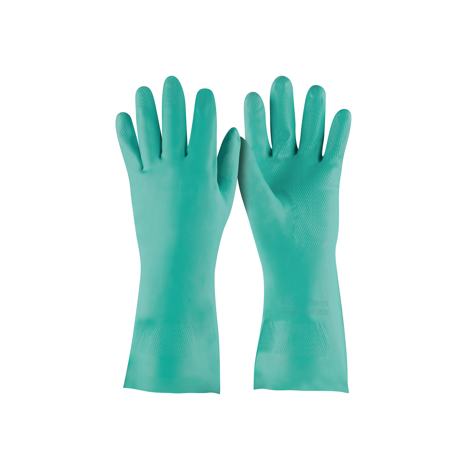 GUANTES DE NITRILO VERDE, MULTIUSOS, GRANDES, TRUPER