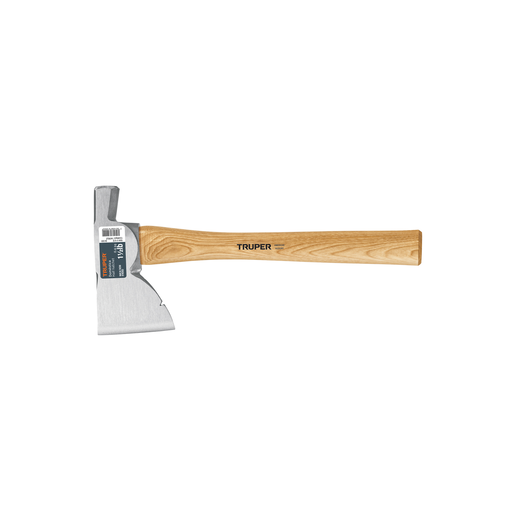 HACHA DOMÉSTICA 1-1/2 LB, MANGO HICKORY 14', TRUPER