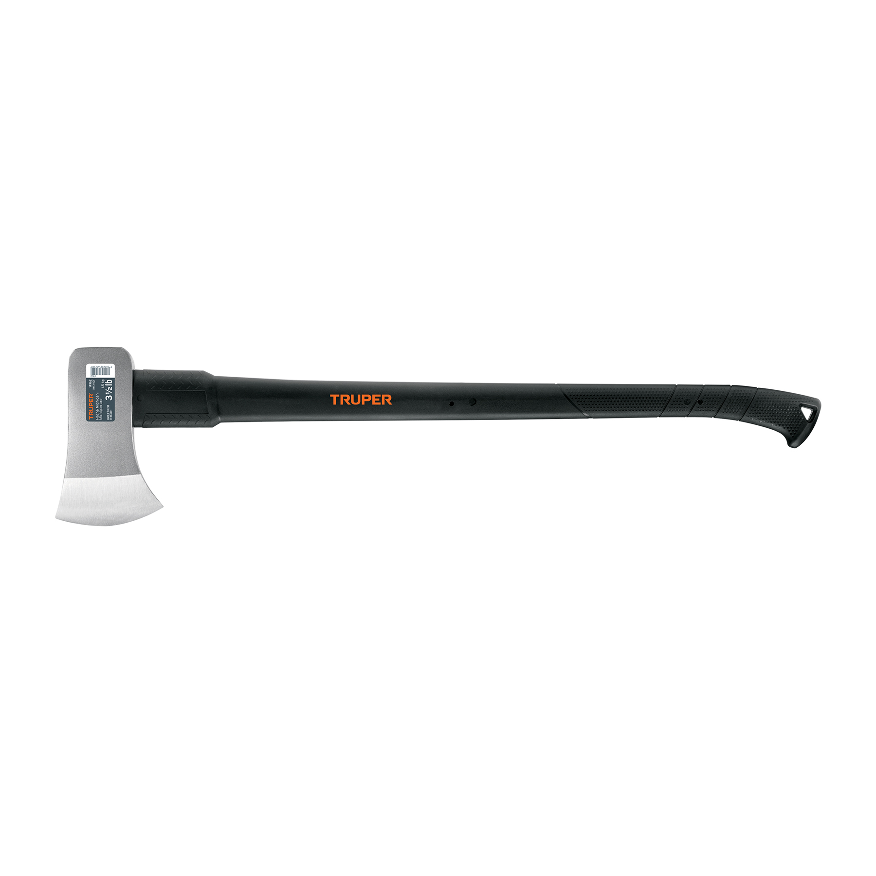 HACHA MICHIGAN 3-1/2 LB, MANGO FIBRA DE VIDRIO 34', TRUPER