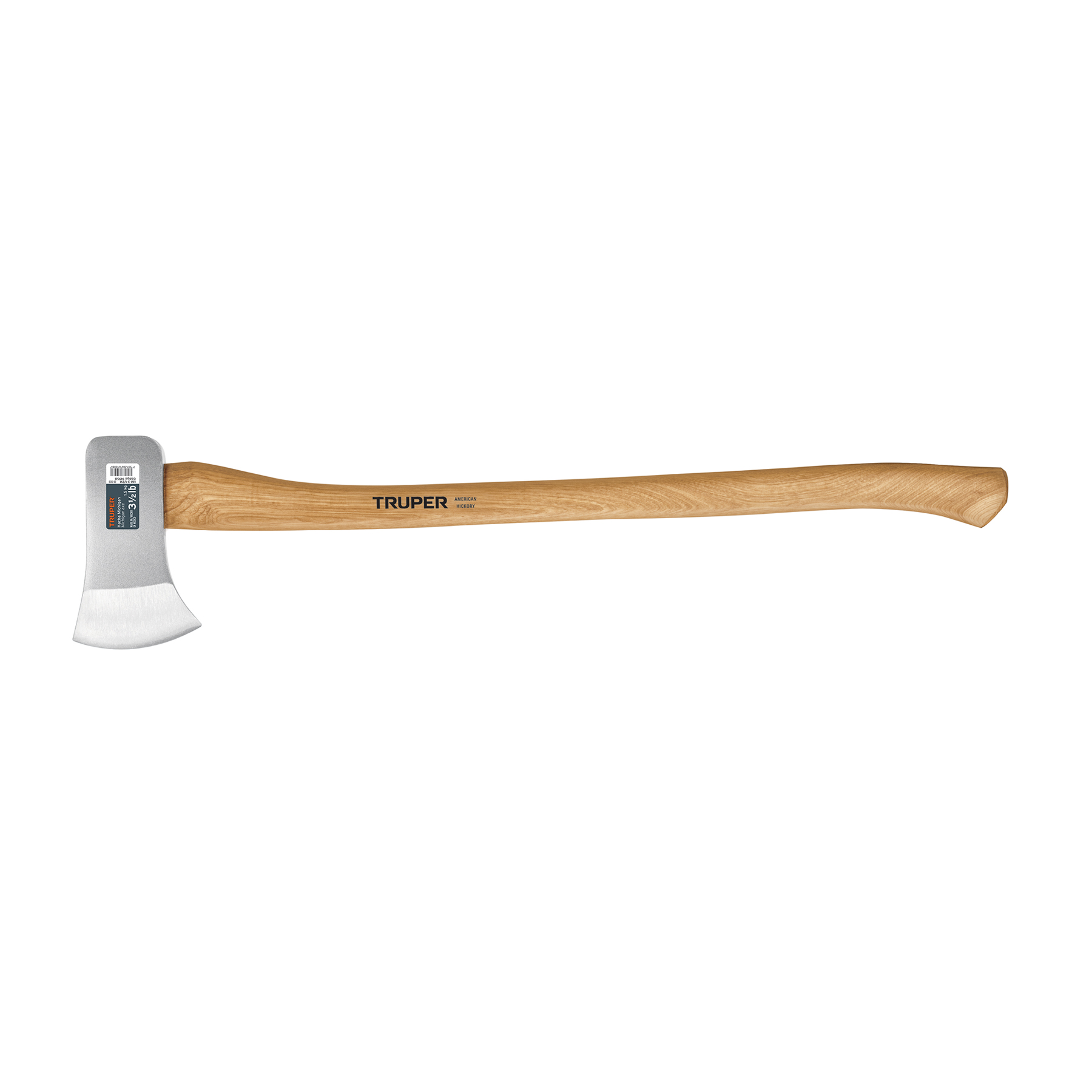 HACHA MICHIGAN 3-1/2 LB, MANGO DE HICKORY 34', TRUPER