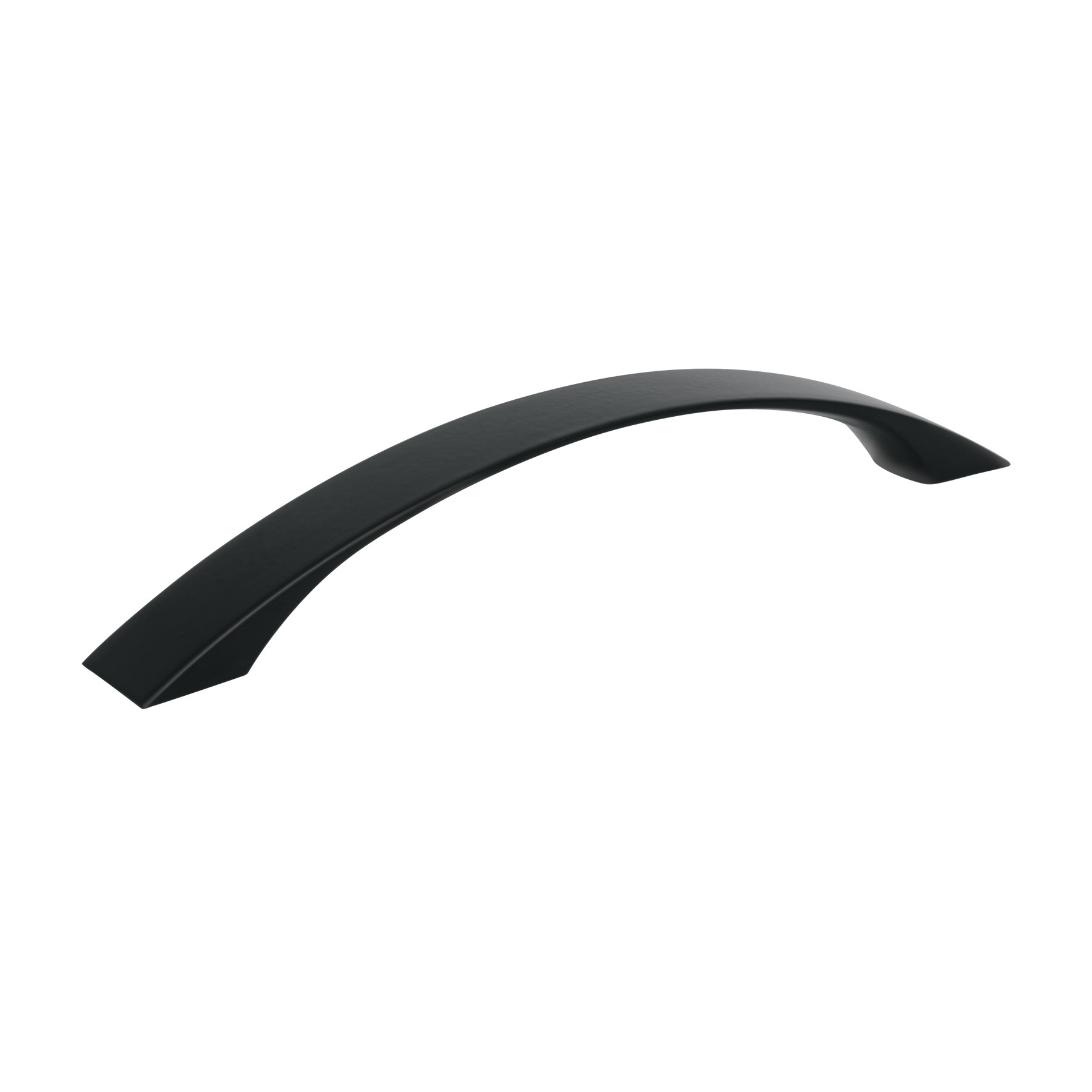 JALADERA DE ZINC ACABADO NEGRO PARA MUEBLE, 128 MM, MODERNO