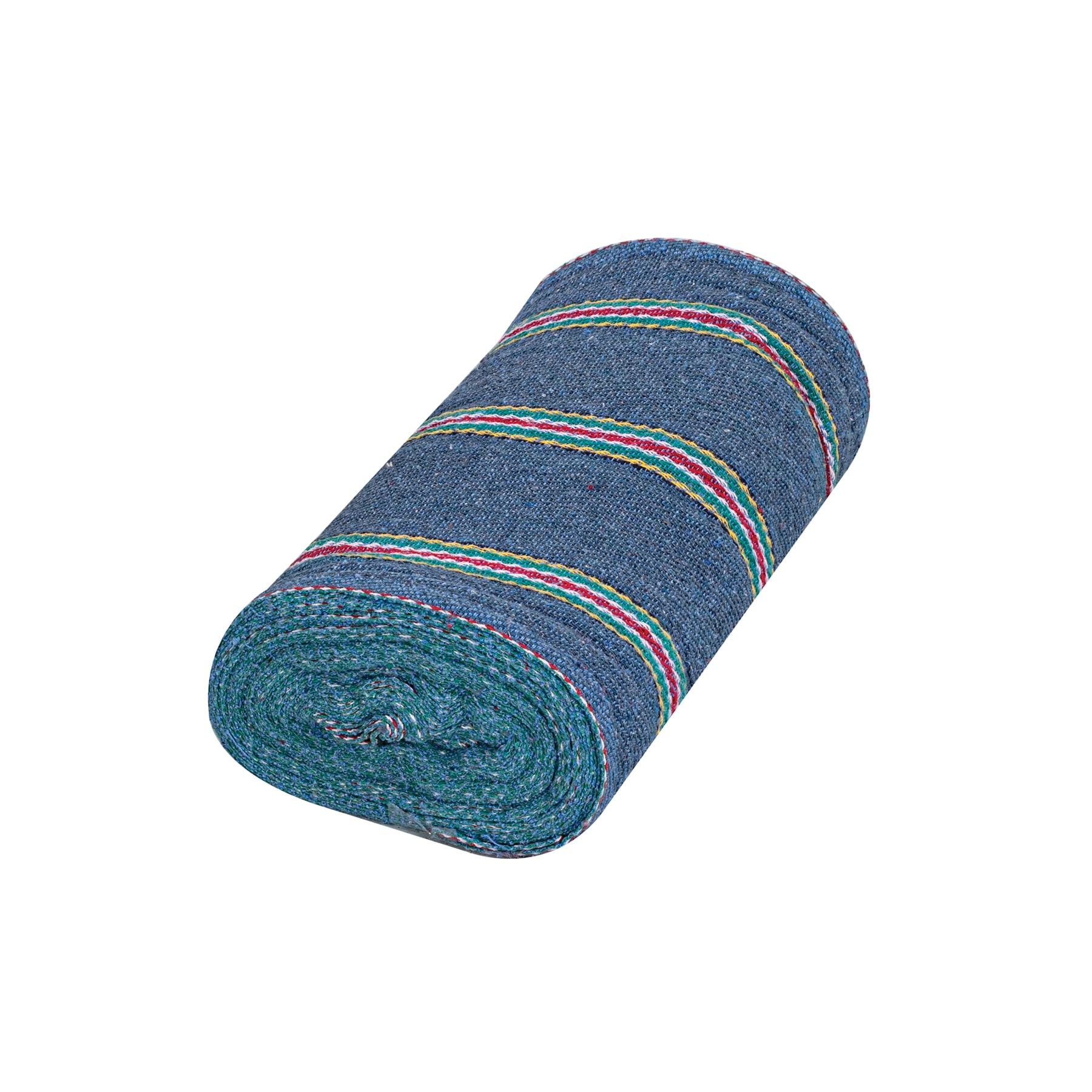 ROLLO DE 25 M DE JERGA SARGA LIGERA AZUL, KLINTEK