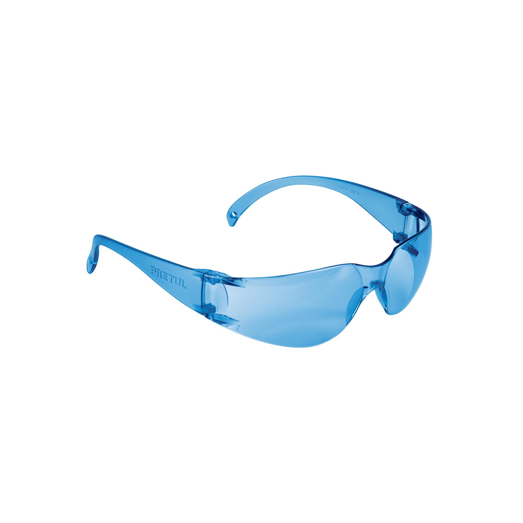 LENTES DE SEGURIDAD AZULES, PRETUL LITE