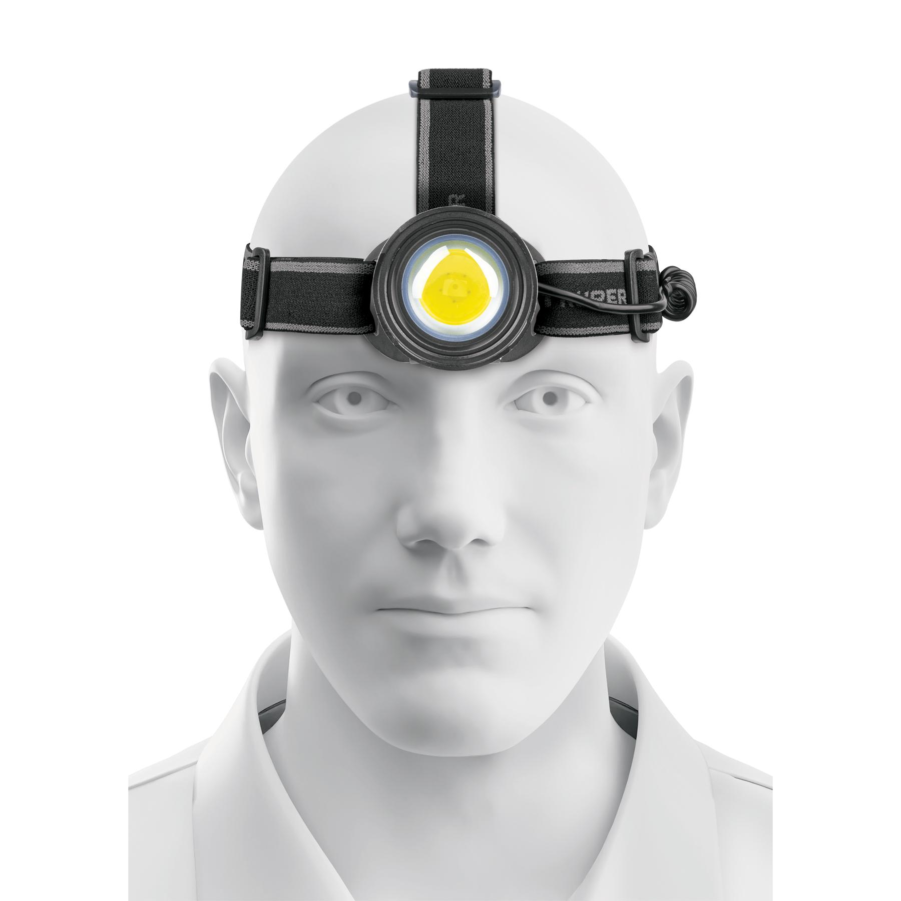 LINTERNA PARA CABEZA TIPO MINERO, RECARGABLE 325 LM