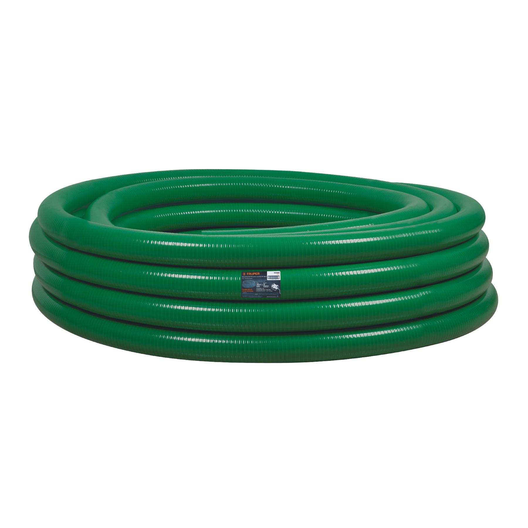 METRO MANGUERA RÍGIDA 2' SUCCIÓN PARA MOTOBOMBA, ROLLO 30 M