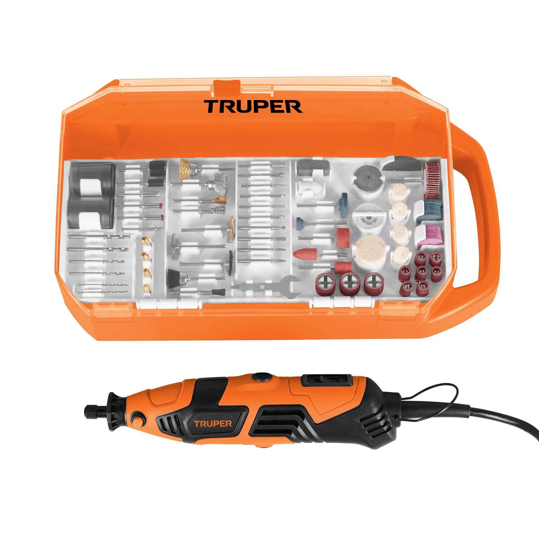 HERRAMIENTA ROTATIVA PROFESIONAL 150 W CON 201 ACCESORIOS