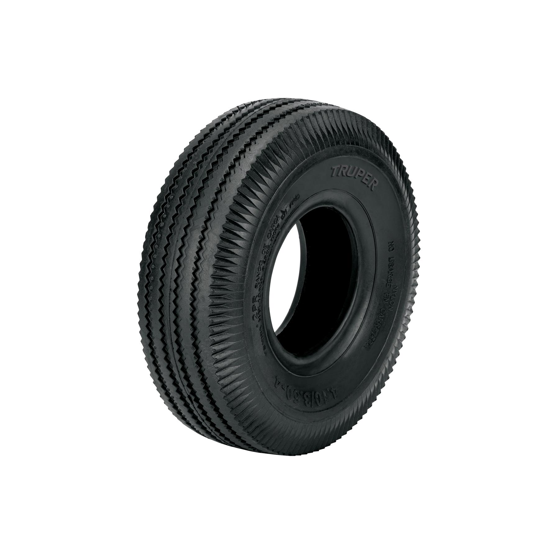 RUEDA NEUMÁTICA DE 10' SIN CÁMARA, TRUPER